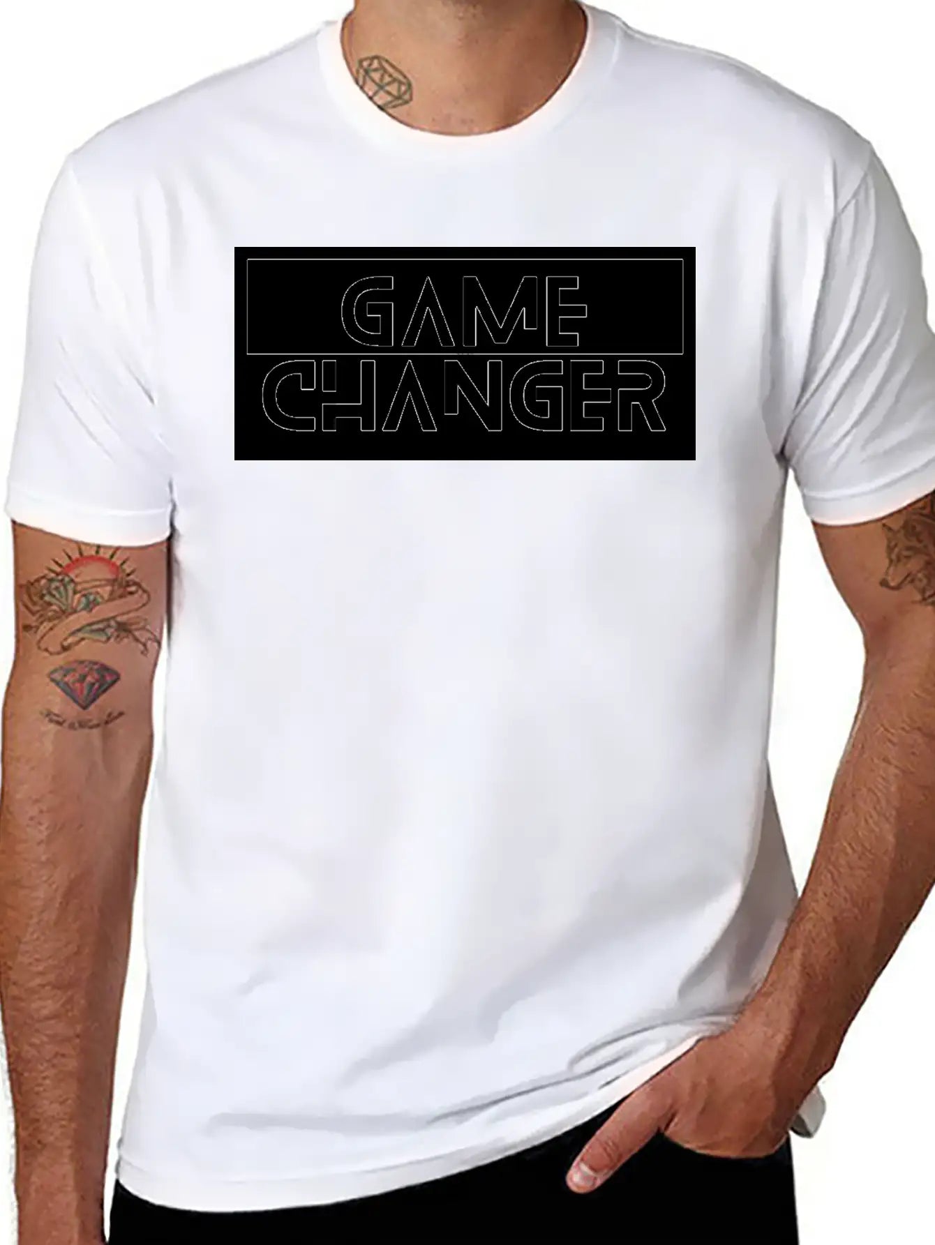 The Game Changer Unisex Short Sleeve Soft Cotton T-Shirt – Casual Everyday Wear