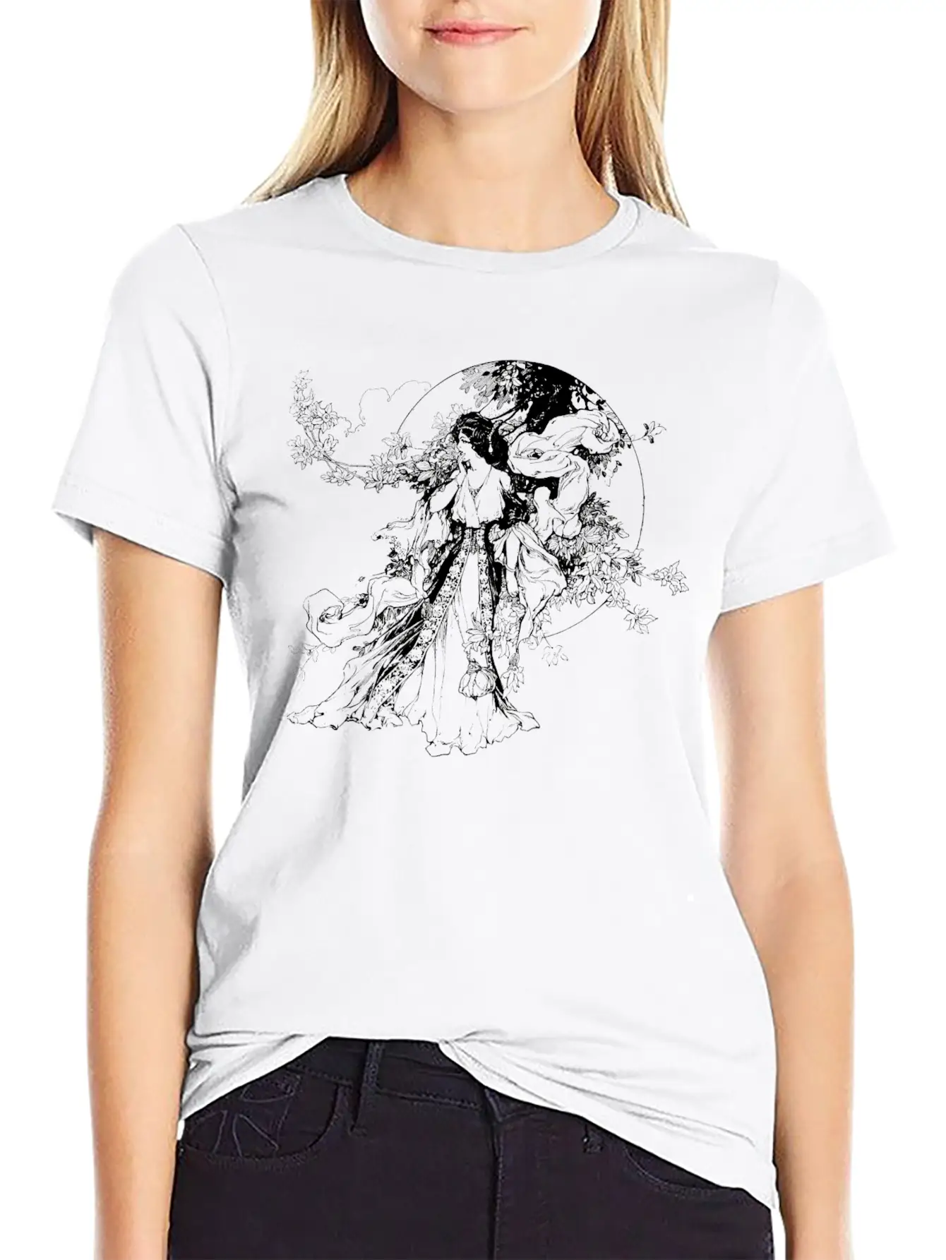 The Garden Of Wonders Unisex Short Sleeve Soft Cotton T-Shirt – Casual Everyday Wear