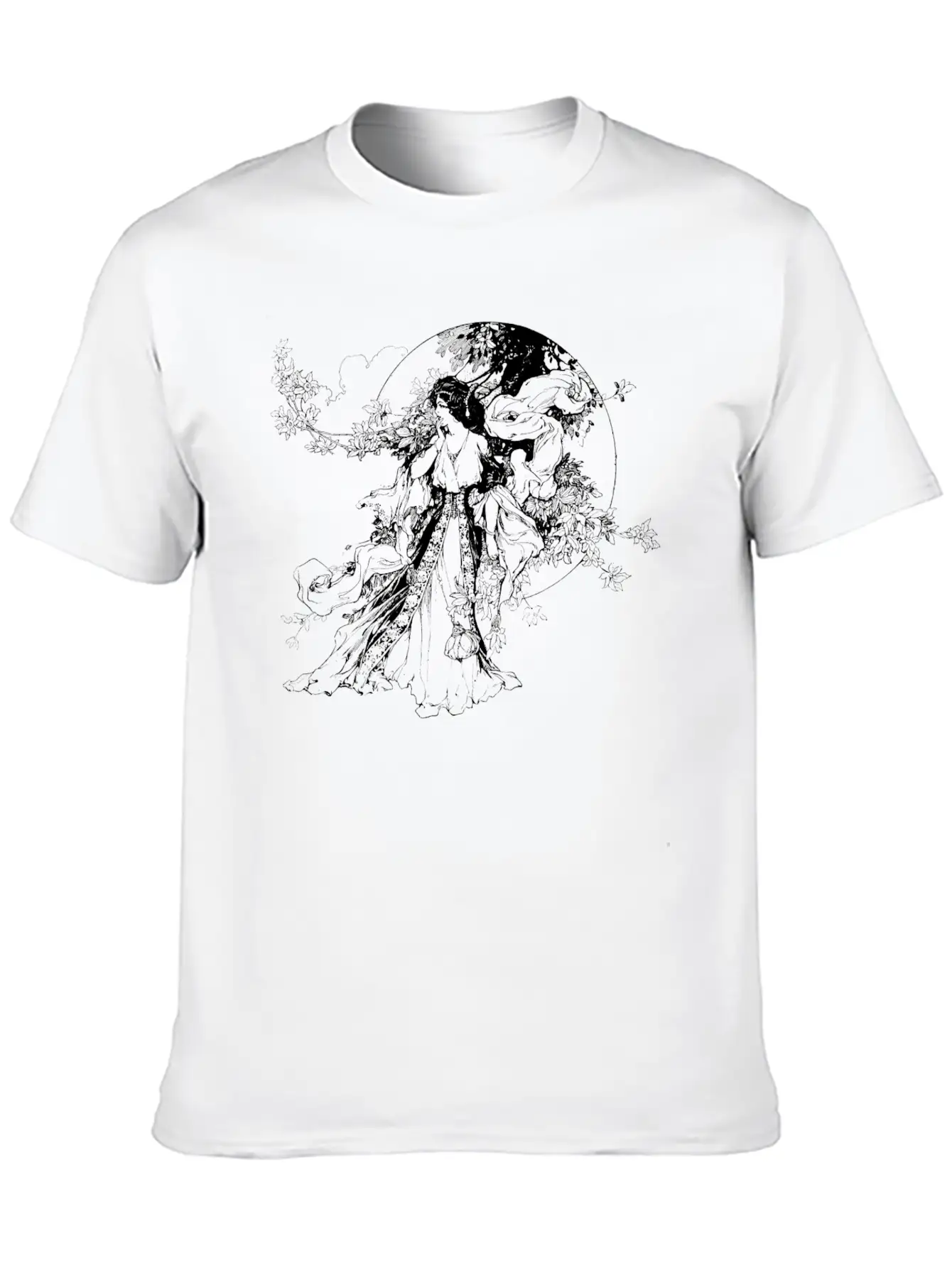 The Garden Of Wonders Unisex Short Sleeve Soft Cotton T-Shirt – Casual Everyday Wear