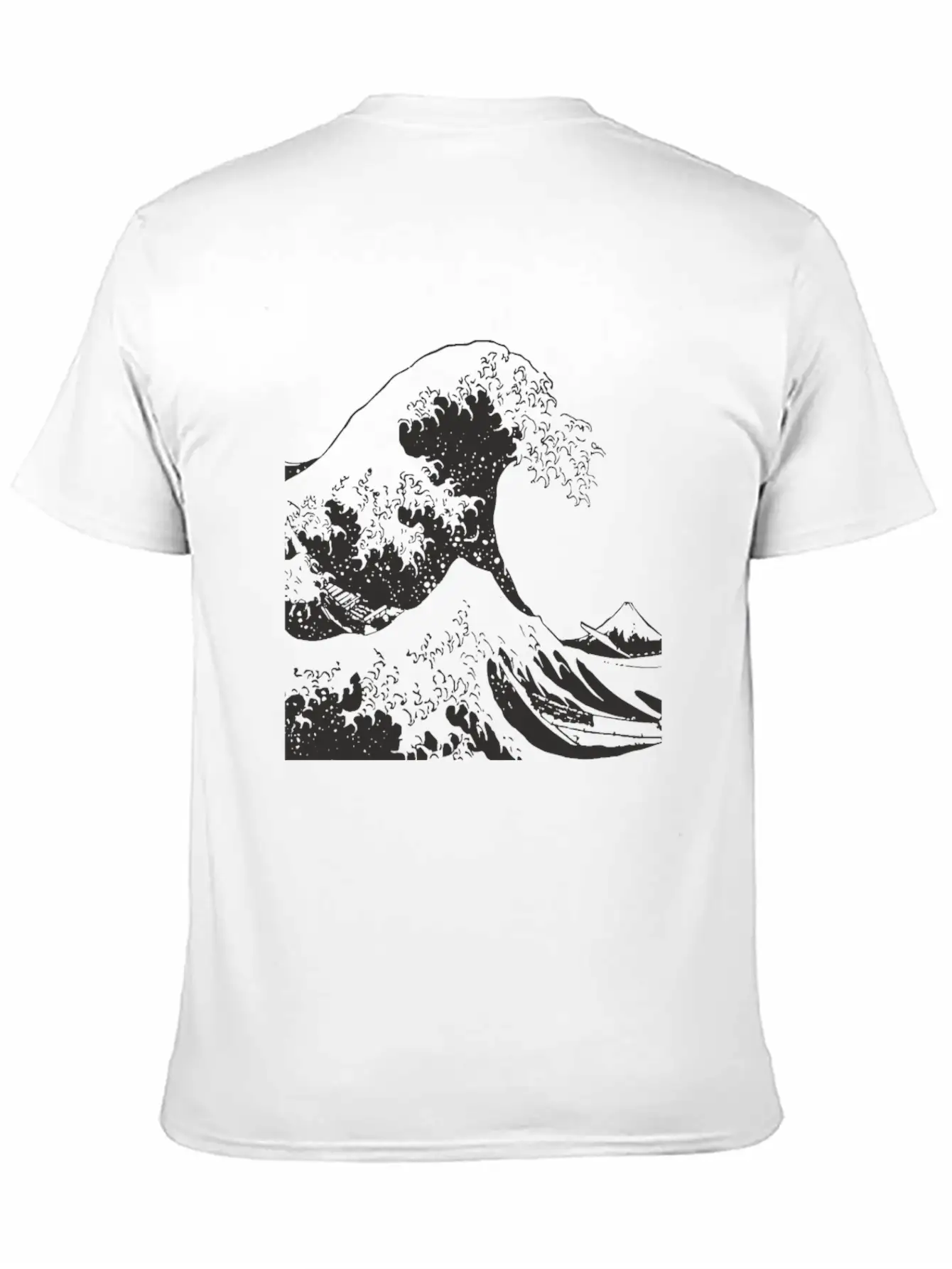 The Great Wave Off Kanagawa Retro Japanese Ocean Essential Unisex Summer Tee – Soft Cotton Casual Fit