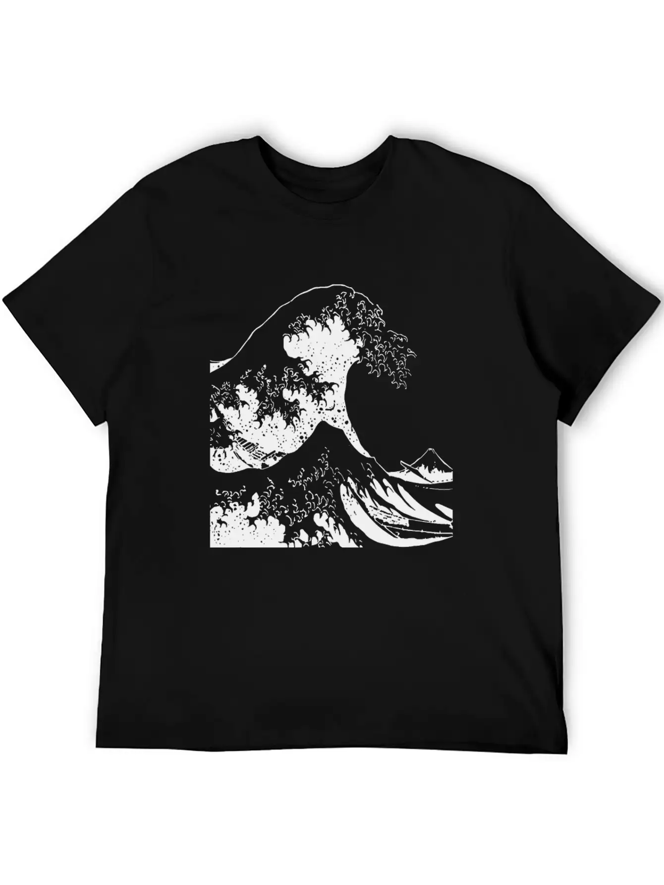 The Great Wave Off Kanagawa Retro Japanese Ocean Essential Unisex Summer Tee – Soft Cotton Casual Fit