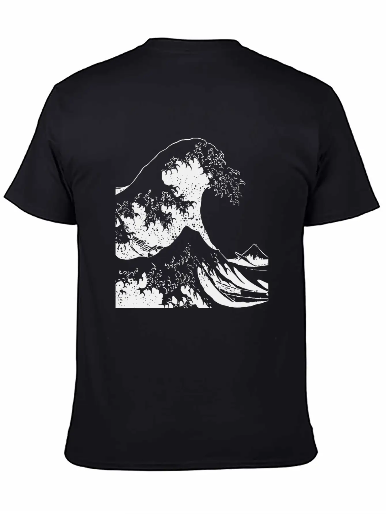 The Great Wave Off Kanagawa Retro Japanese Ocean Essential Unisex Summer Tee – Soft Cotton Casual Fit