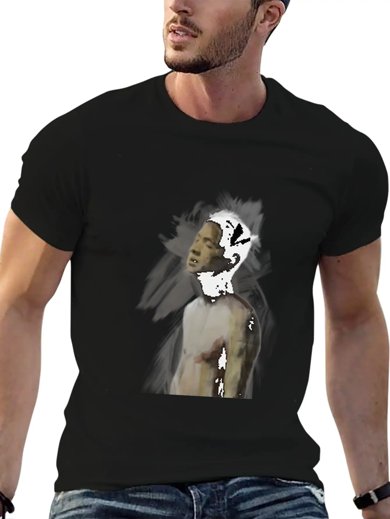The Guy... Basic Graphic T-Shirt – Daily Comfort In Soft Cotton