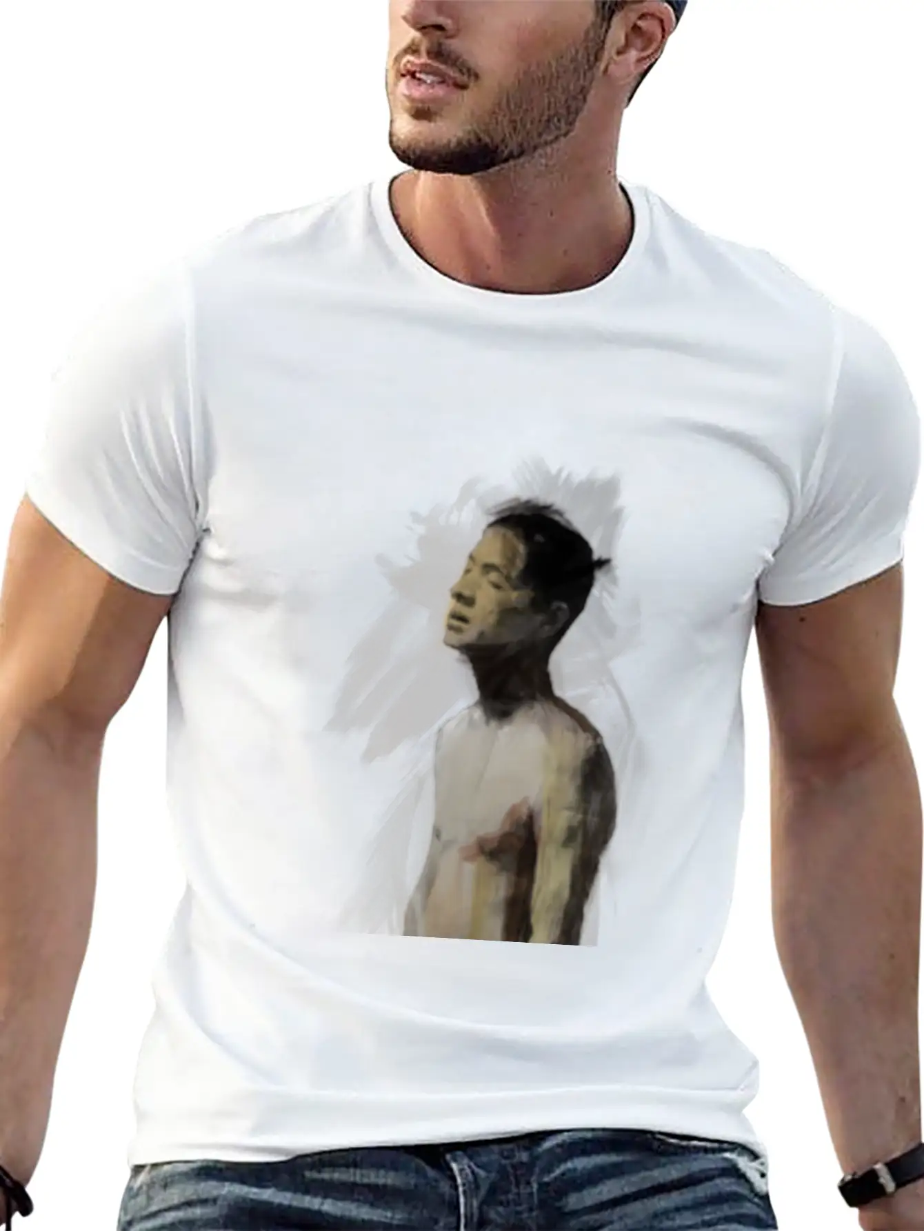 The Guy... Basic Graphic T-Shirt – Daily Comfort In Soft Cotton