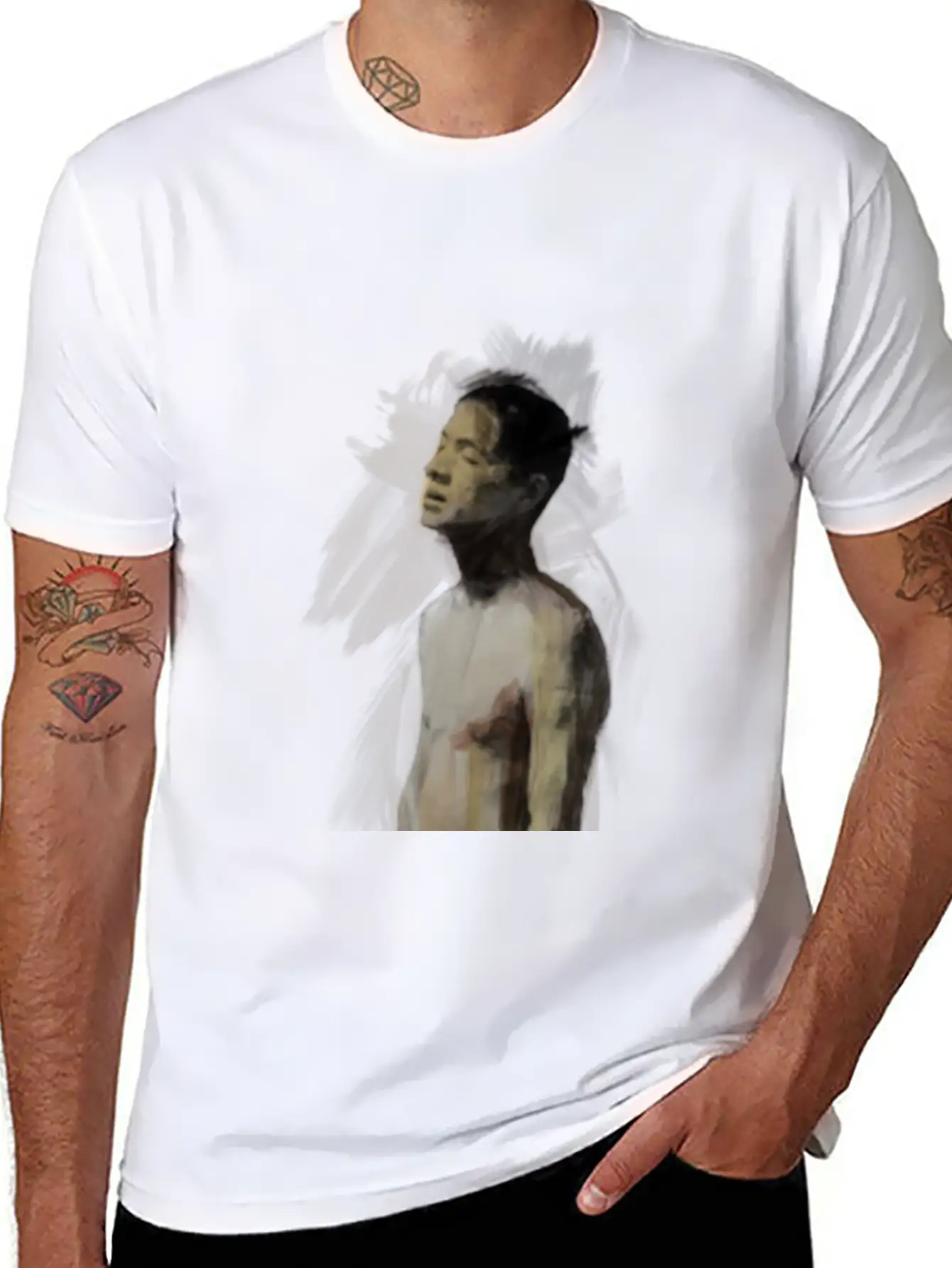 The Guy... Basic Graphic T-Shirt – Daily Comfort In Soft Cotton