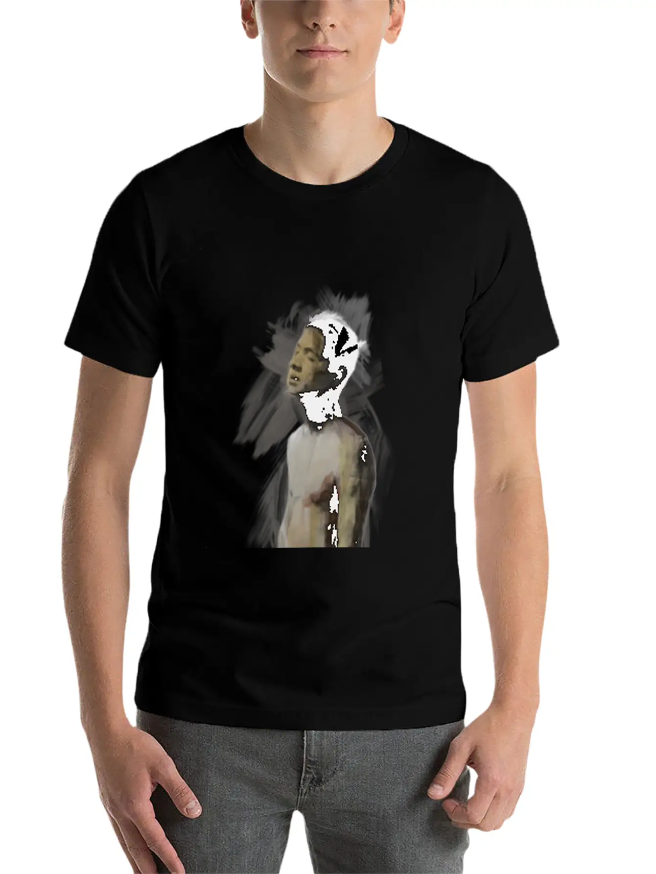 The Guy... Basic Graphic T-Shirt – Daily Comfort In Soft Cotton