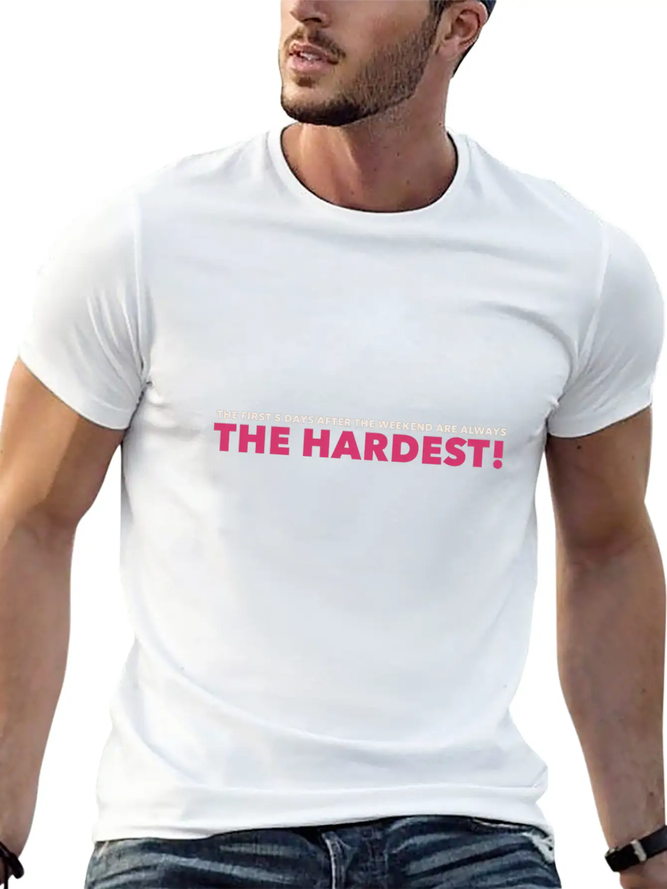 The Hardest Stylish Everyday T-Shirt – Unisex Basic Cotton Tee