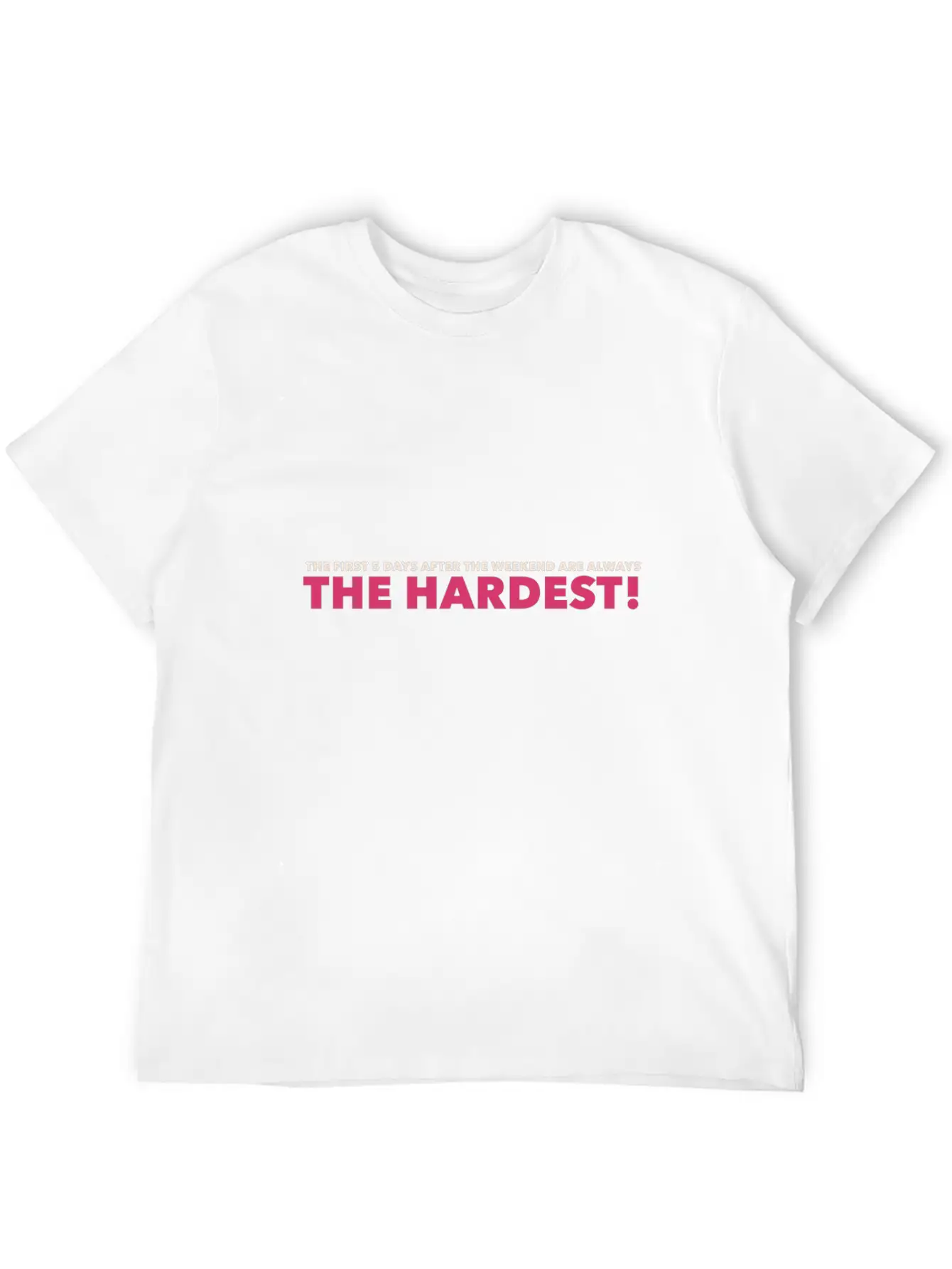 The Hardest Stylish Everyday T-Shirt – Unisex Basic Cotton Tee