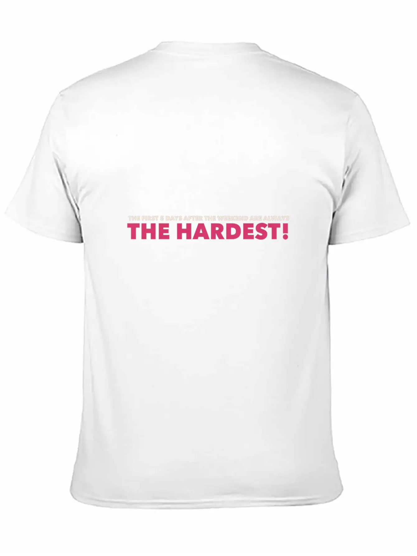 The Hardest Stylish Everyday T-Shirt – Unisex Basic Cotton Tee