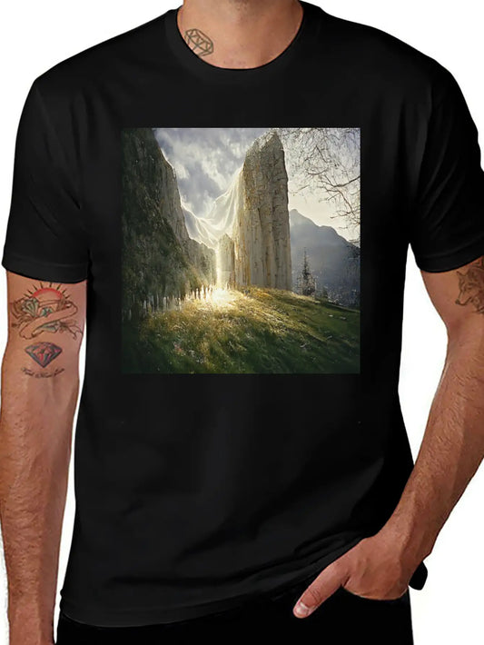 The Hill Of Light Stylish Everyday T-Shirt – Unisex Basic Cotton Tee