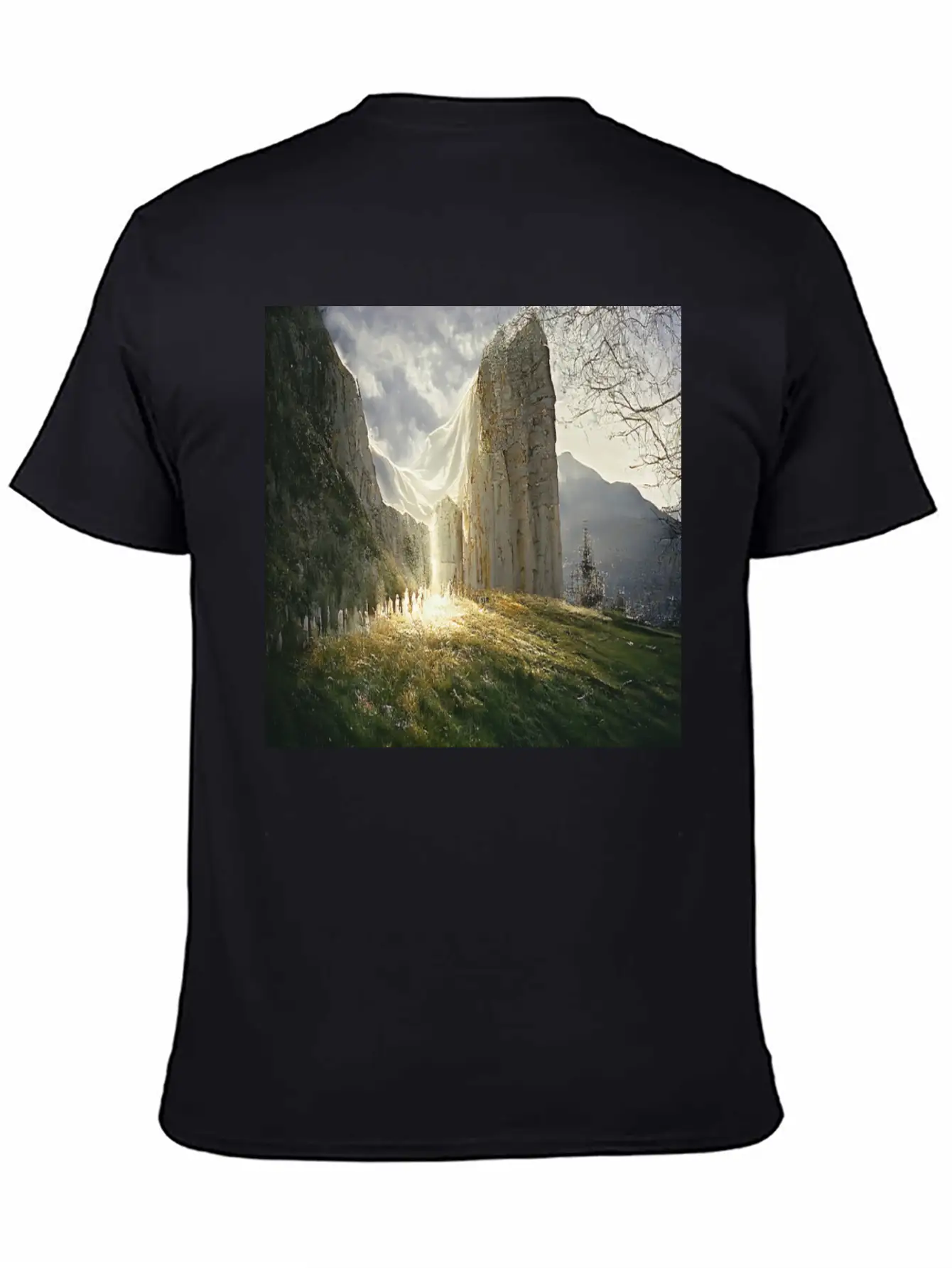 The Hill Of Light Stylish Everyday T-Shirt – Unisex Basic Cotton Tee