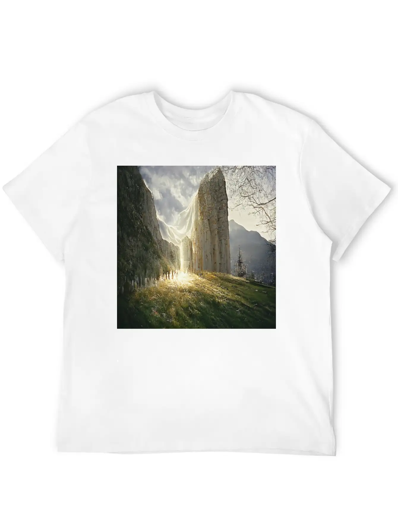 The Hill Of Light Stylish Everyday T-Shirt – Unisex Basic Cotton Tee