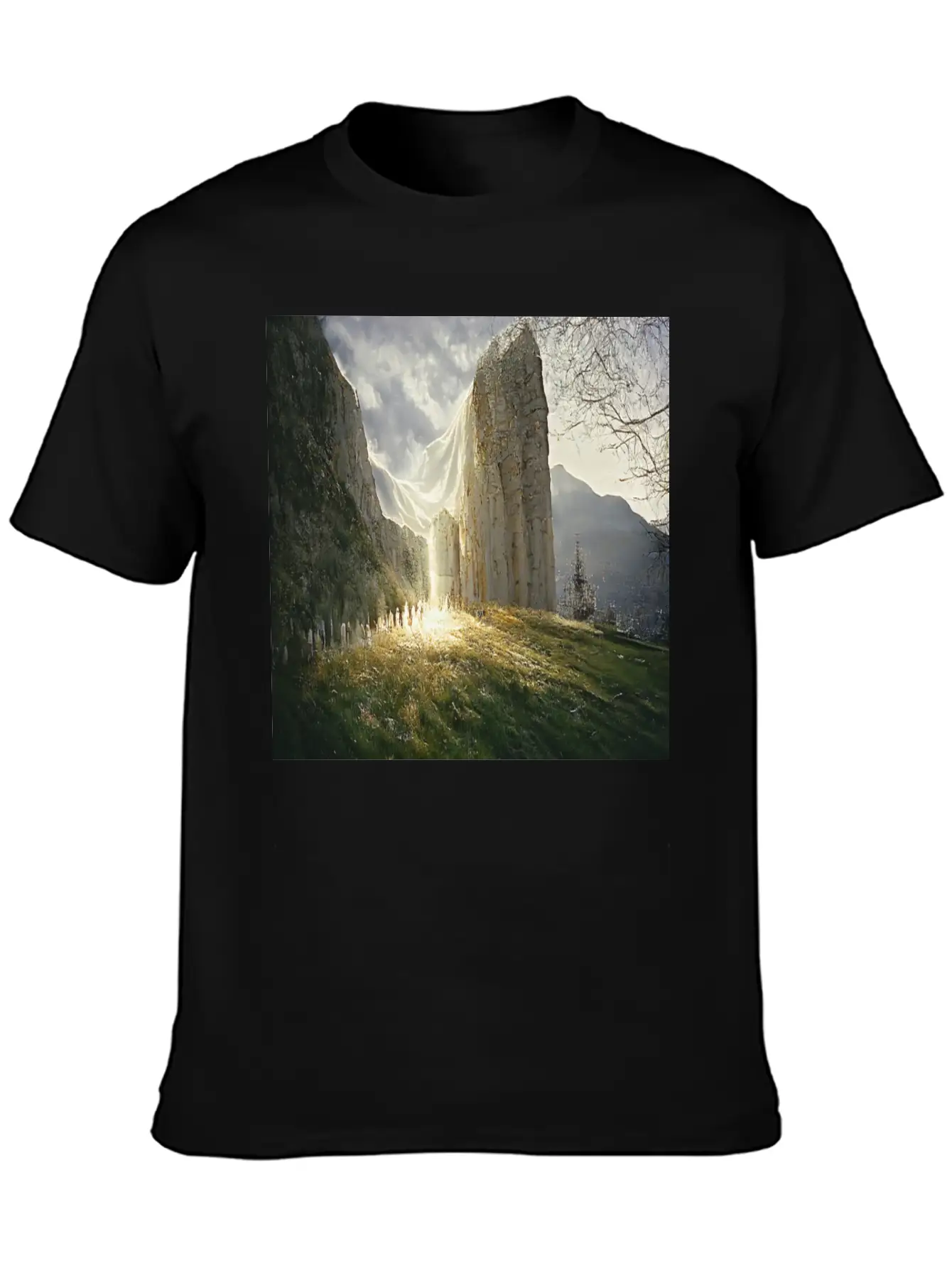 The Hill Of Light Stylish Everyday T-Shirt – Unisex Basic Cotton Tee