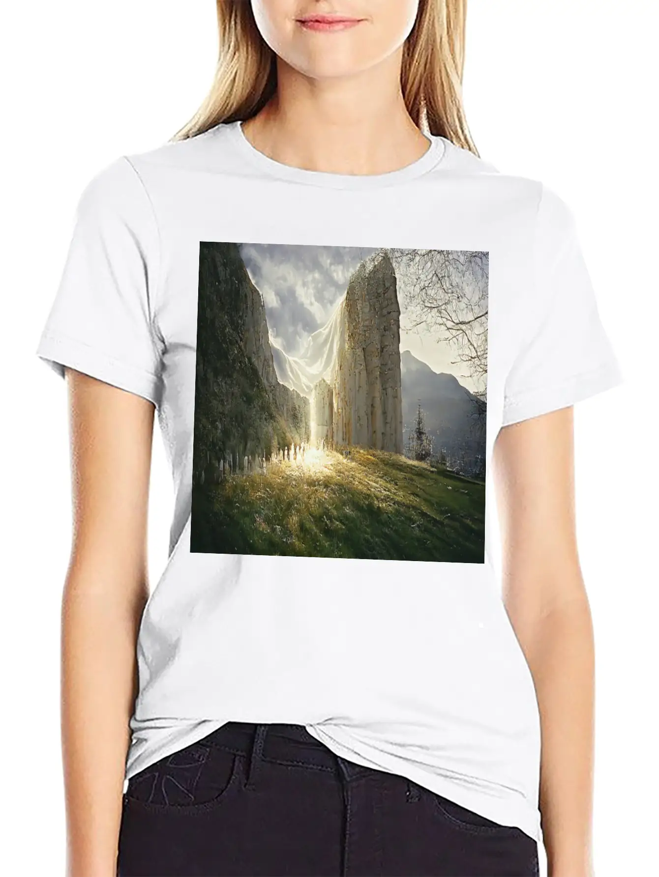 The Hill Of Light Stylish Everyday T-Shirt – Unisex Basic Cotton Tee