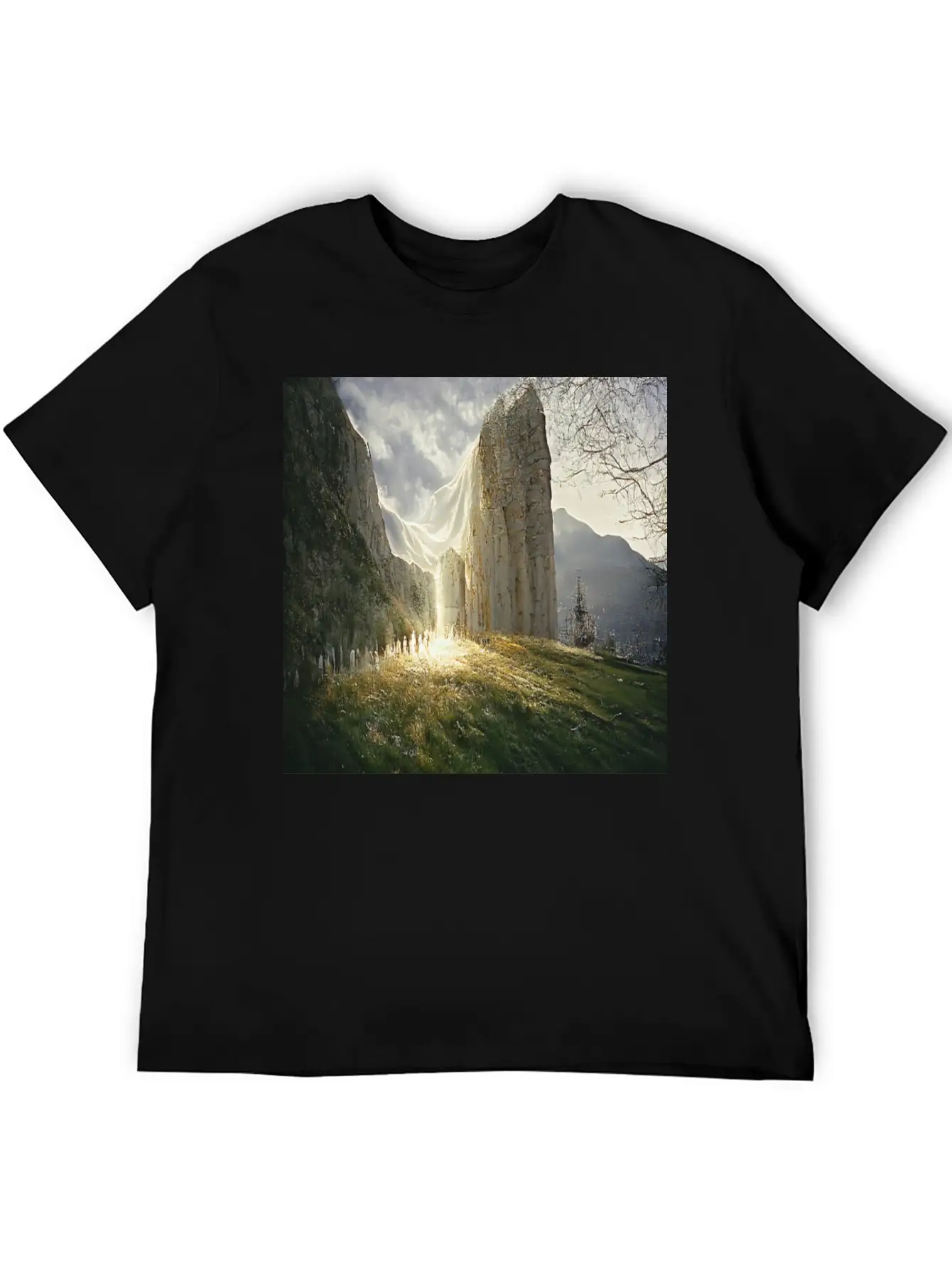 The Hill Of Light Stylish Everyday T-Shirt – Unisex Basic Cotton Tee