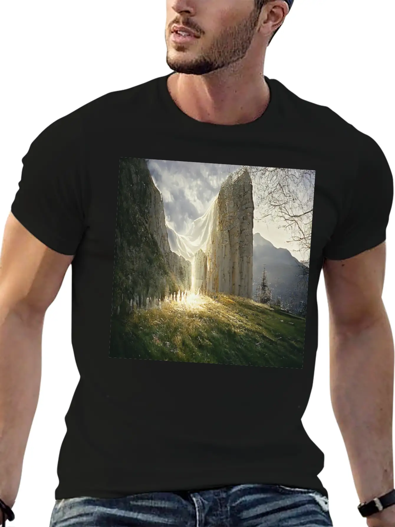 The Hill Of Light Stylish Everyday T-Shirt – Unisex Basic Cotton Tee