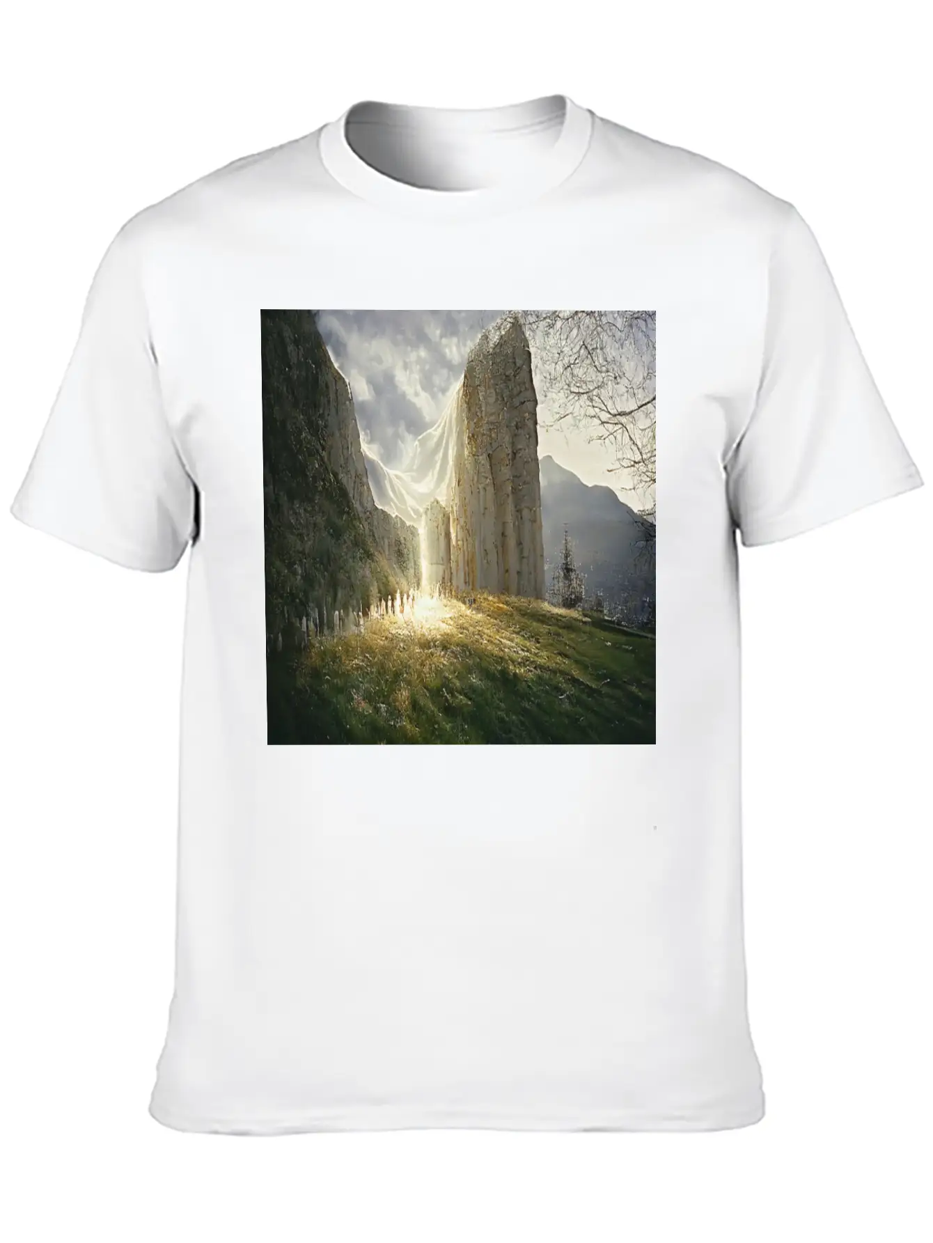 The Hill Of Light Stylish Everyday T-Shirt – Unisex Basic Cotton Tee