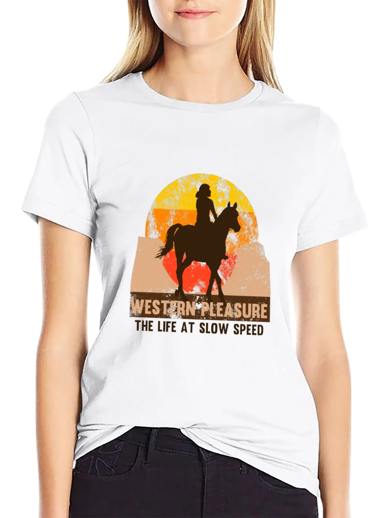 The Horse And Her Rider Basic Graphic T-Shirt – Daily Comfort In Soft Cotton