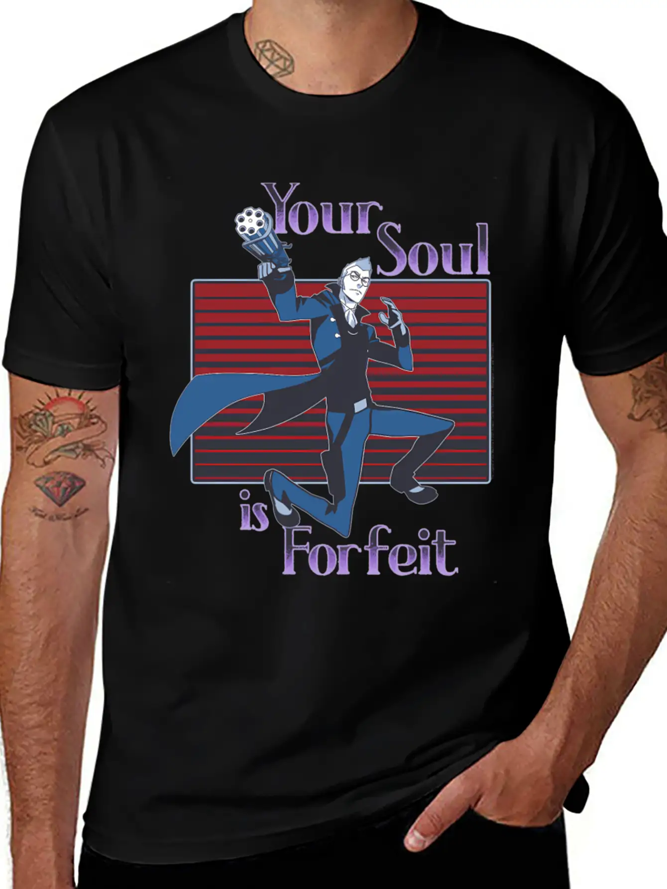 The Legend Of Vox Machina Percy Your Soul Is Unisex Short Sleeve Soft Cotton T-Shirt – Casual Everyday Wear