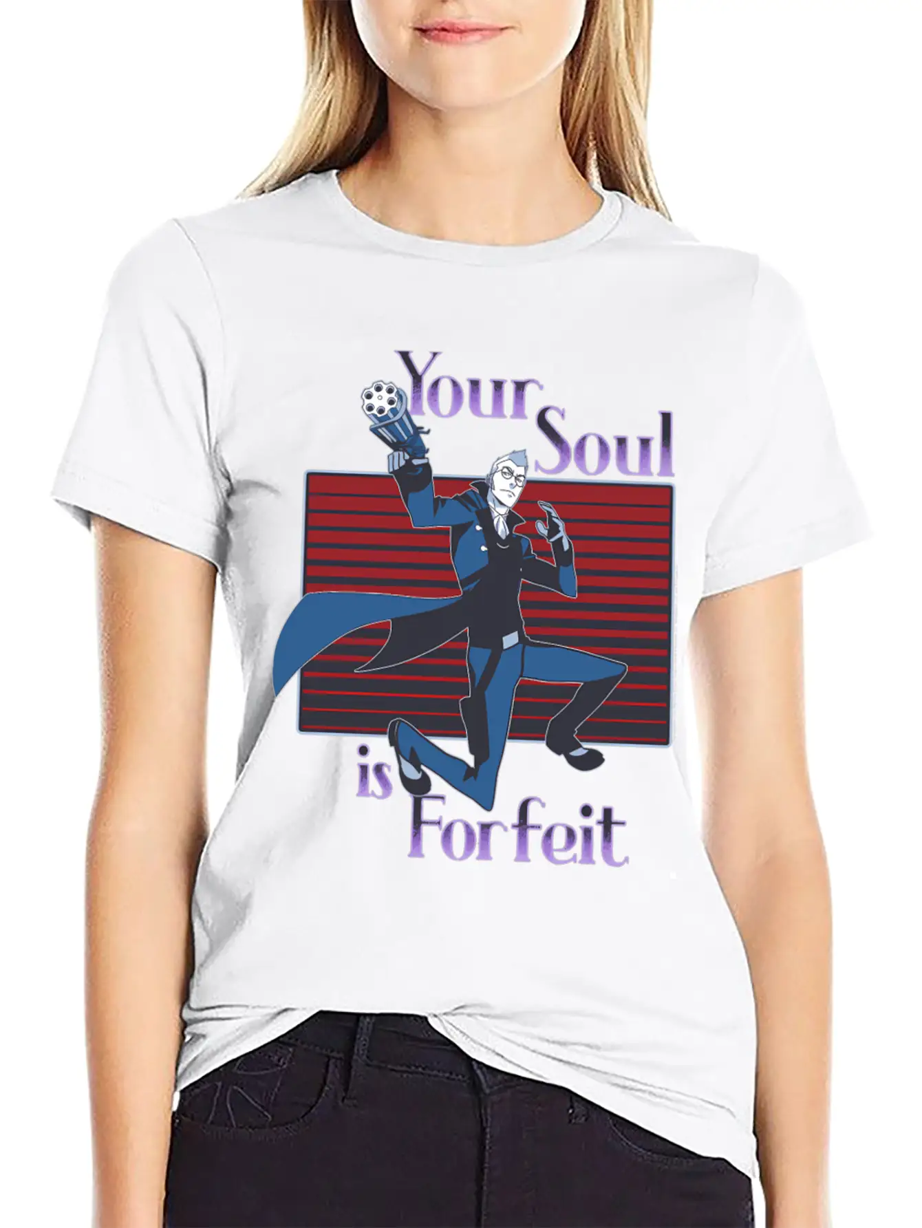 The Legend Of Vox Machina Percy Your Soul Is Unisex Short Sleeve Soft Cotton T-Shirt – Casual Everyday Wear