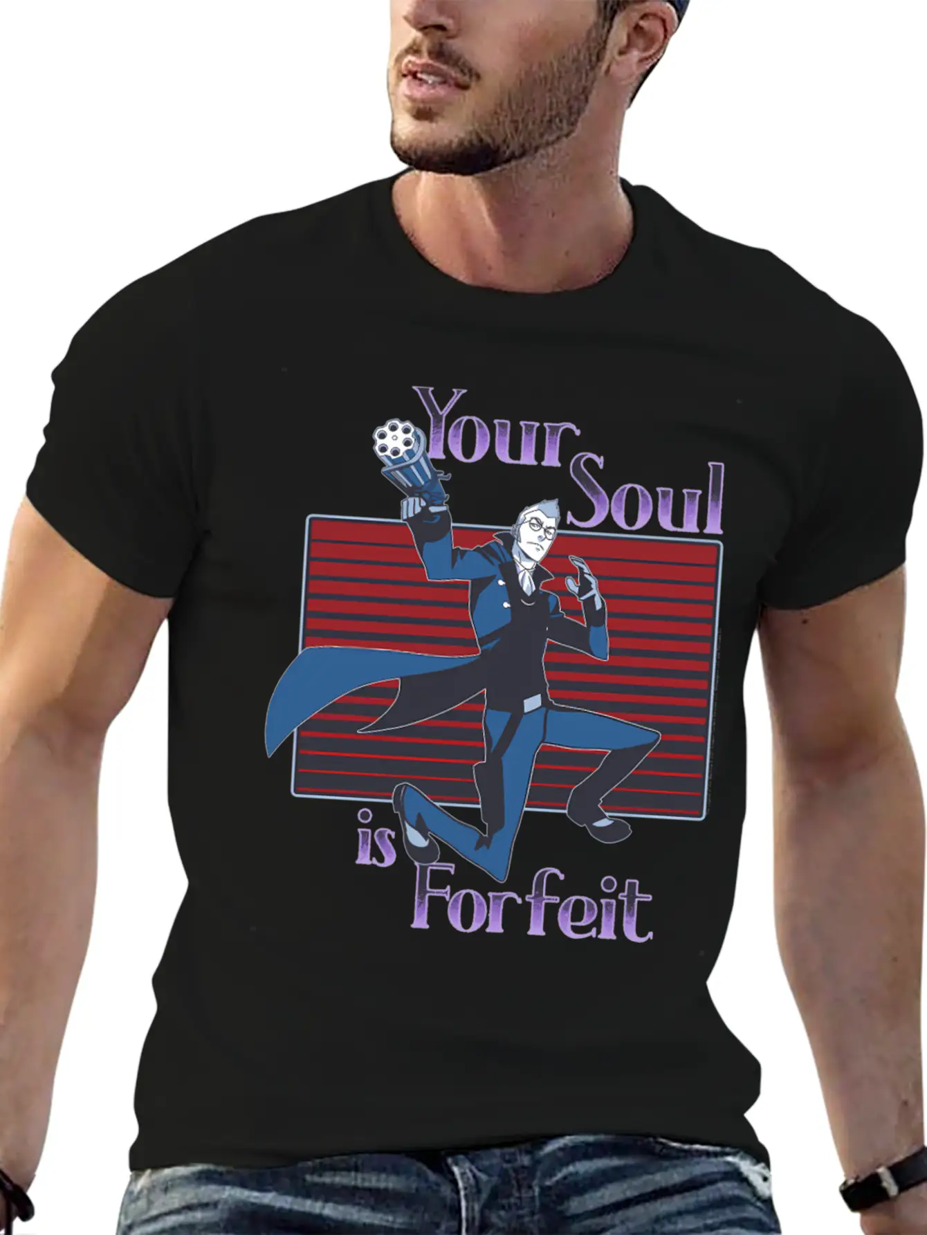 The Legend Of Vox Machina Percy Your Soul Is Unisex Short Sleeve Soft Cotton T-Shirt – Casual Everyday Wear