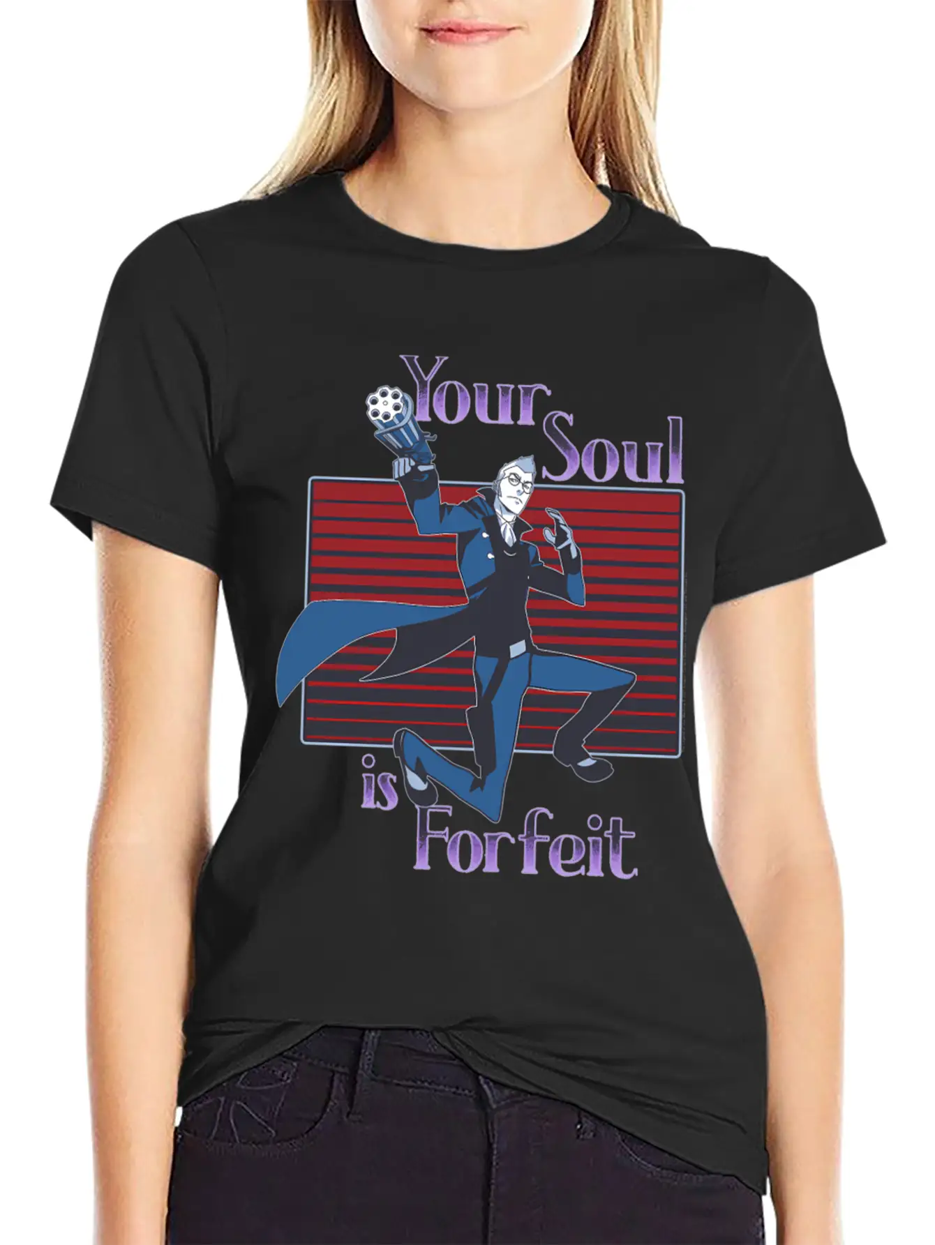 The Legend Of Vox Machina Percy Your Soul Is Unisex Short Sleeve Soft Cotton T-Shirt – Casual Everyday Wear