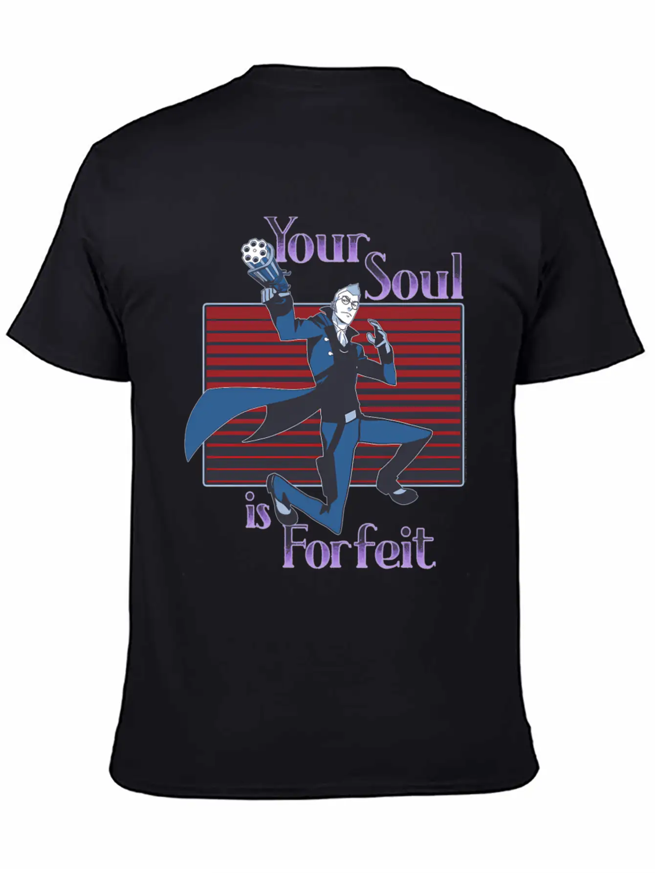 The Legend Of Vox Machina Percy Your Soul Is Unisex Short Sleeve Soft Cotton T-Shirt – Casual Everyday Wear