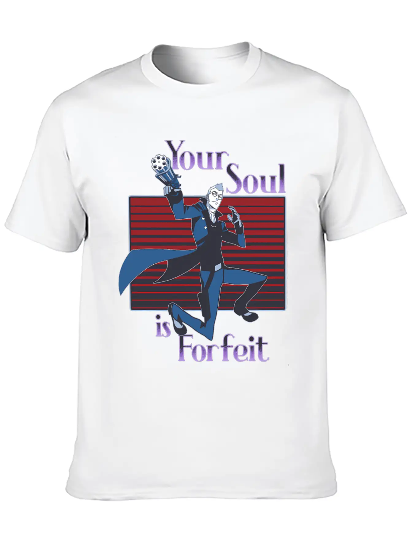 The Legend Of Vox Machina Percy Your Soul Is Unisex Short Sleeve Soft Cotton T-Shirt – Casual Everyday Wear