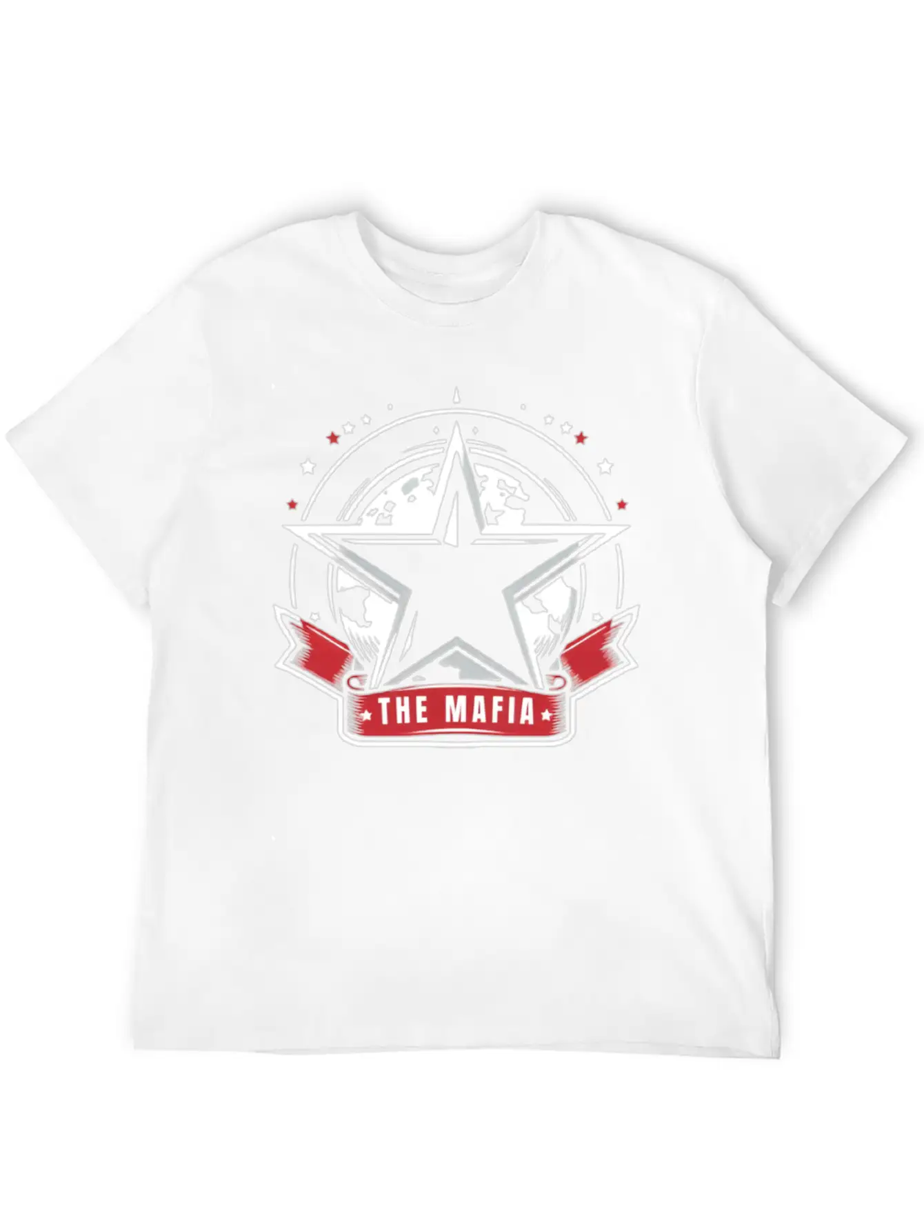 THE MAFIA Logos Basic Graphic T-Shirt – Daily Comfort In Soft Cotton