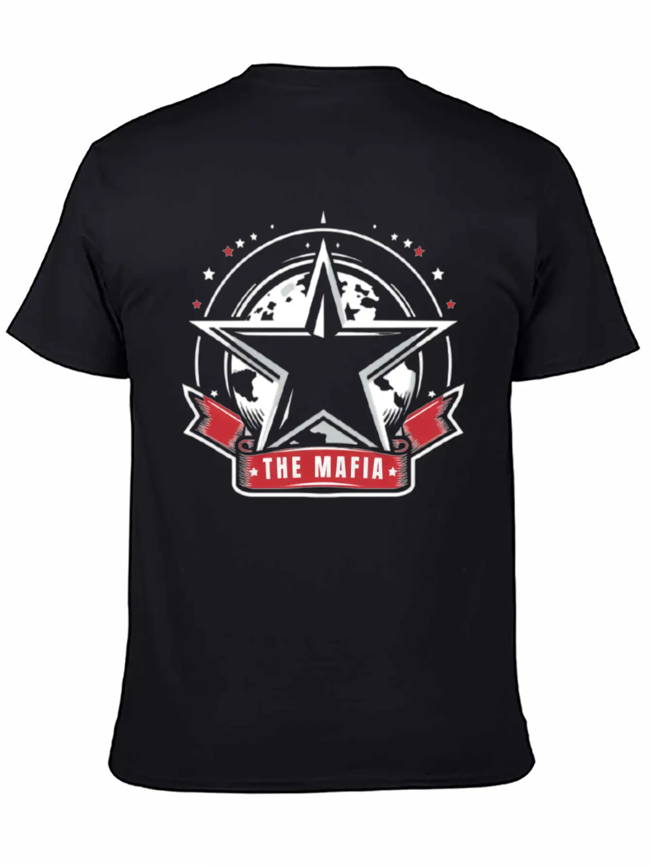THE MAFIA Logos Basic Graphic T-Shirt – Daily Comfort In Soft Cotton