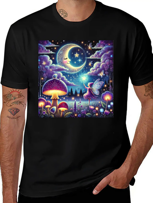 The Midnight Meadow Meadow Stylish Everyday T-Shirt – Unisex Basic Cotton Tee