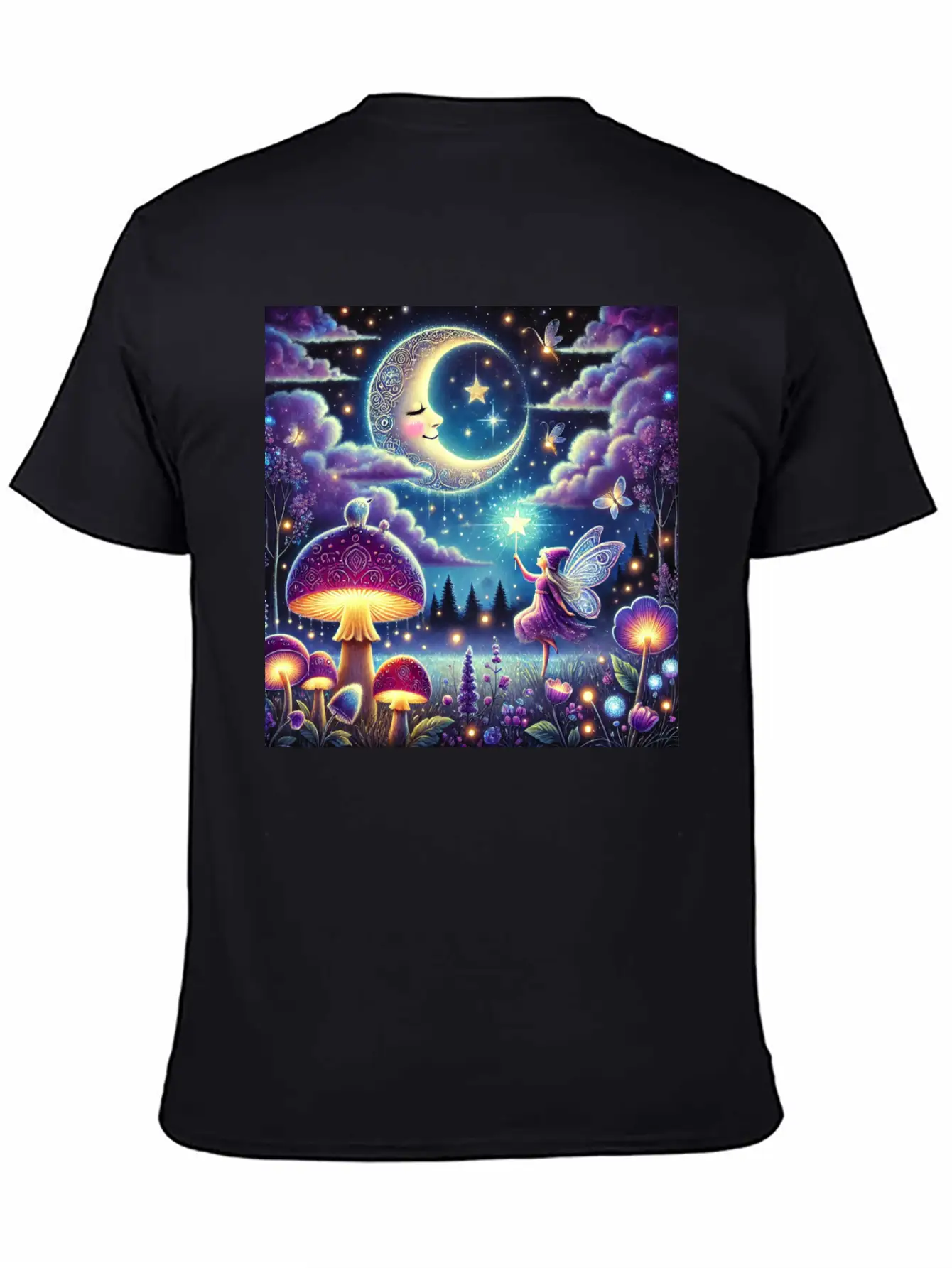 The Midnight Meadow Meadow Stylish Everyday T-Shirt – Unisex Basic Cotton Tee