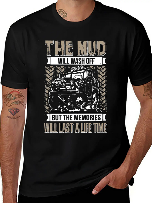 The Mud Will Wash Off Jeep Essential Unisex Summer Tee – Soft Cotton Casual Fit