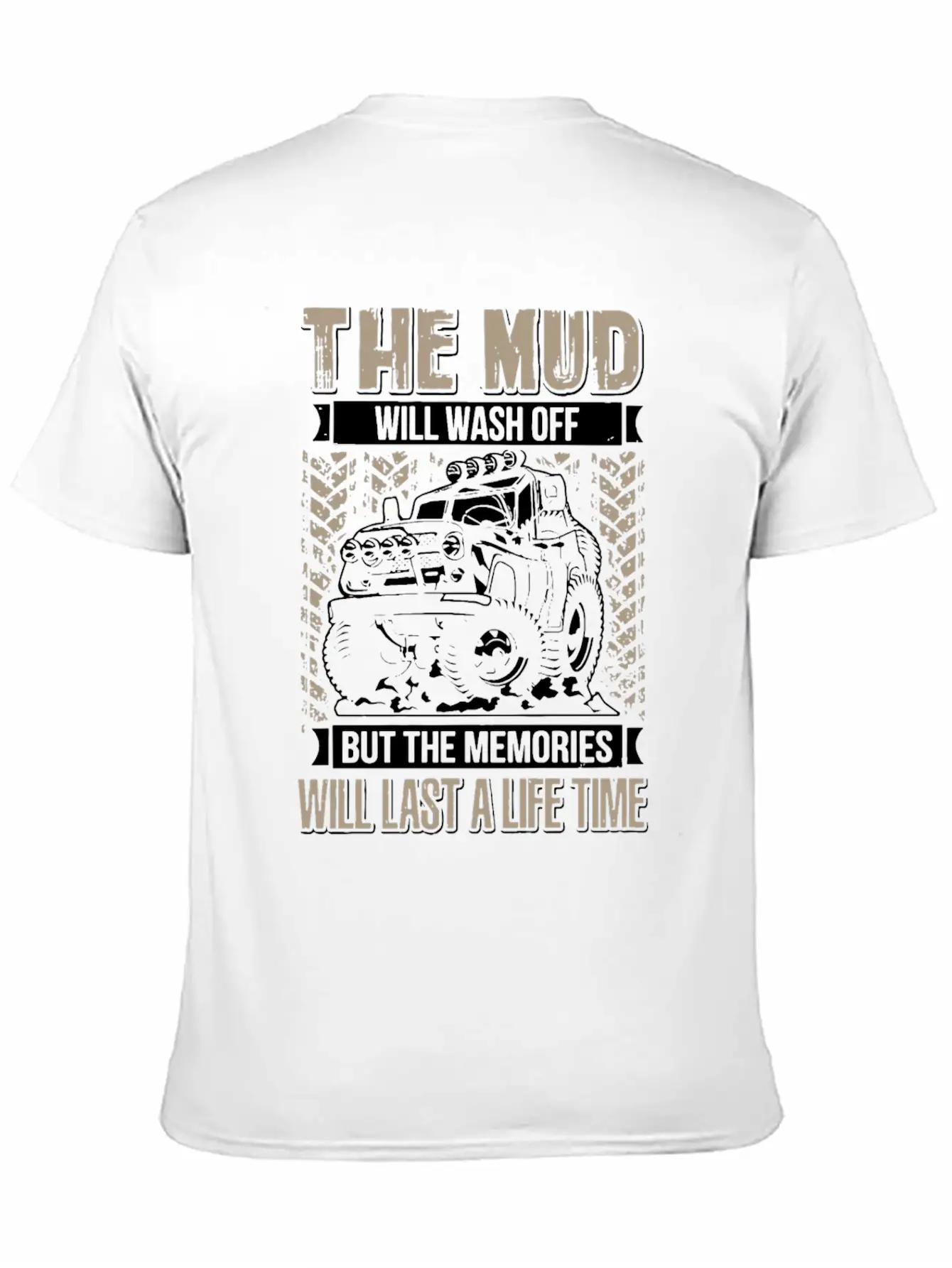The Mud Will Wash Off Jeep Essential Unisex Summer Tee – Soft Cotton Casual Fit