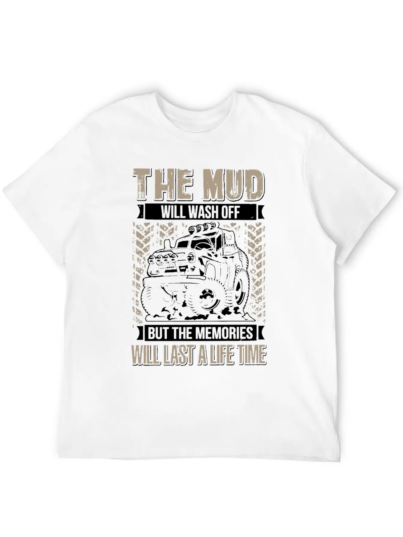 The Mud Will Wash Off Jeep Essential Unisex Summer Tee – Soft Cotton Casual Fit