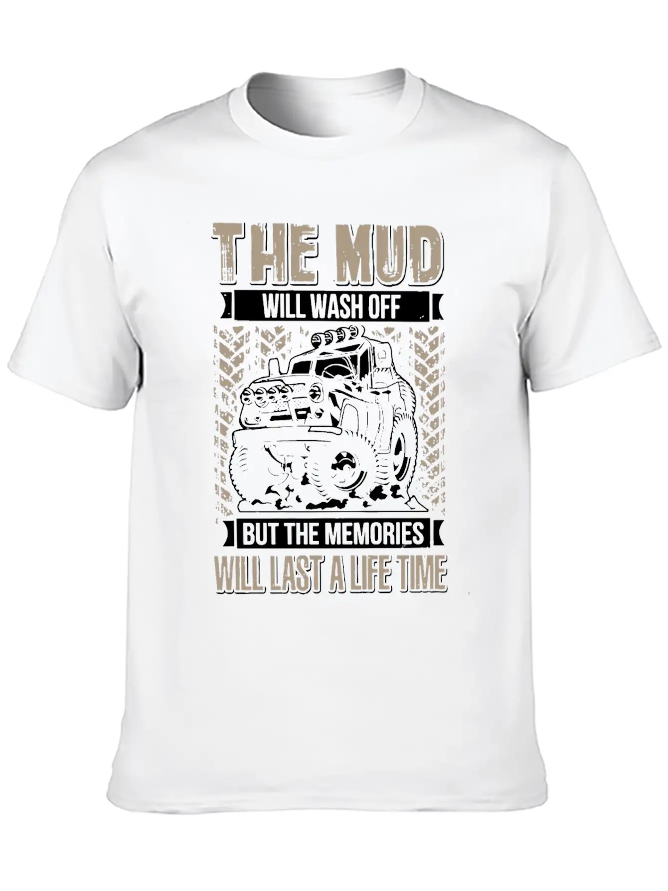 The Mud Will Wash Off Jeep Essential Unisex Summer Tee – Soft Cotton Casual Fit
