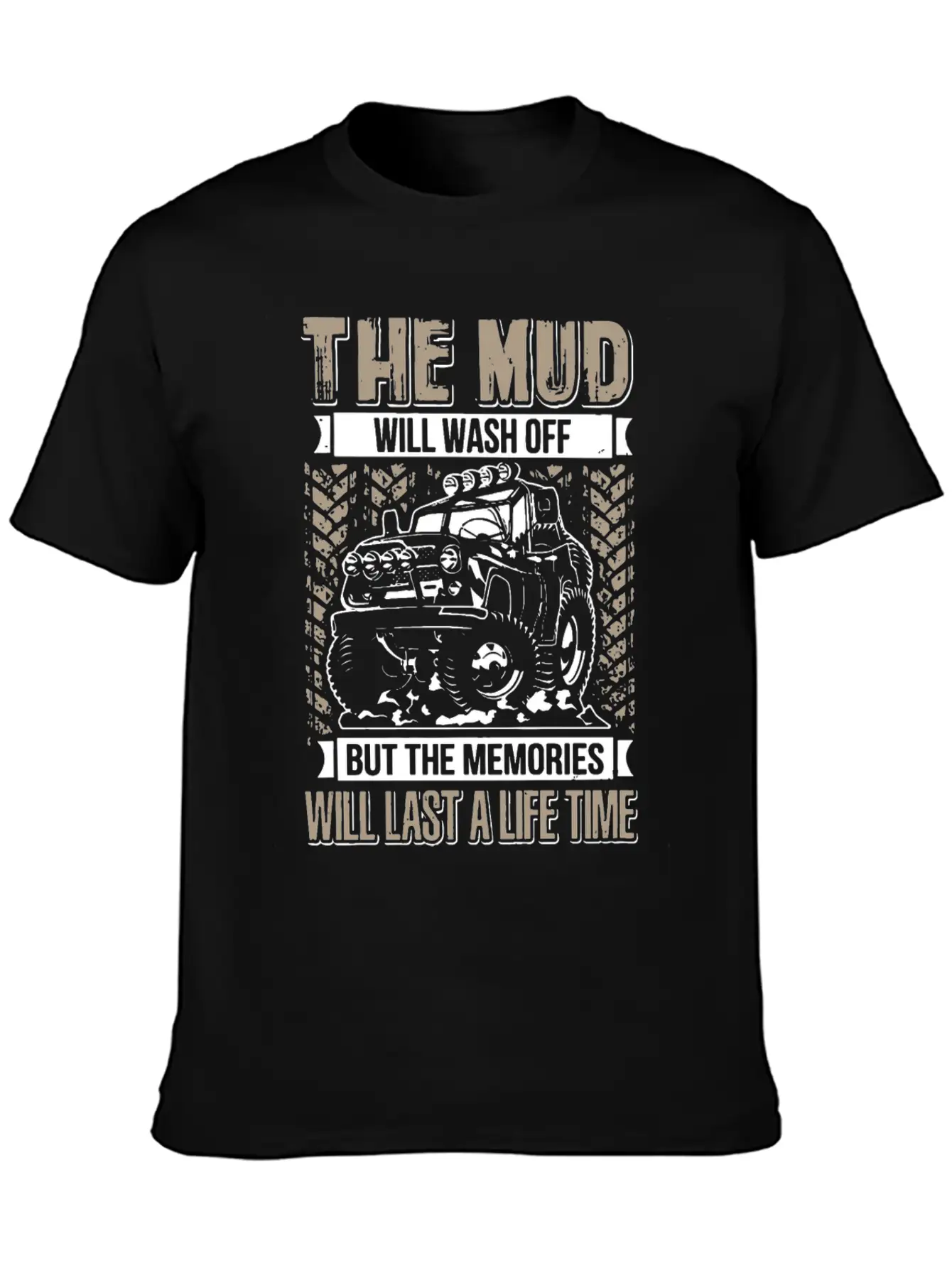 The Mud Will Wash Off Jeep Essential Unisex Summer Tee – Soft Cotton Casual Fit