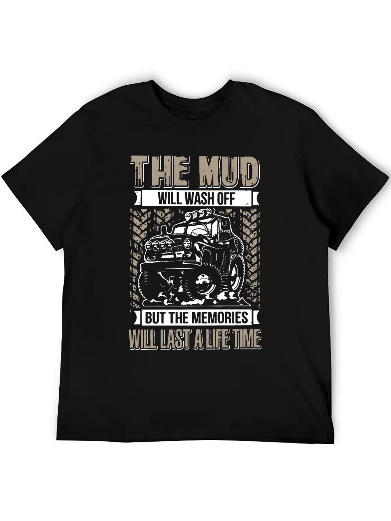 The Mud Will Wash Off Jeep Essential Unisex Summer Tee – Soft Cotton Casual Fit