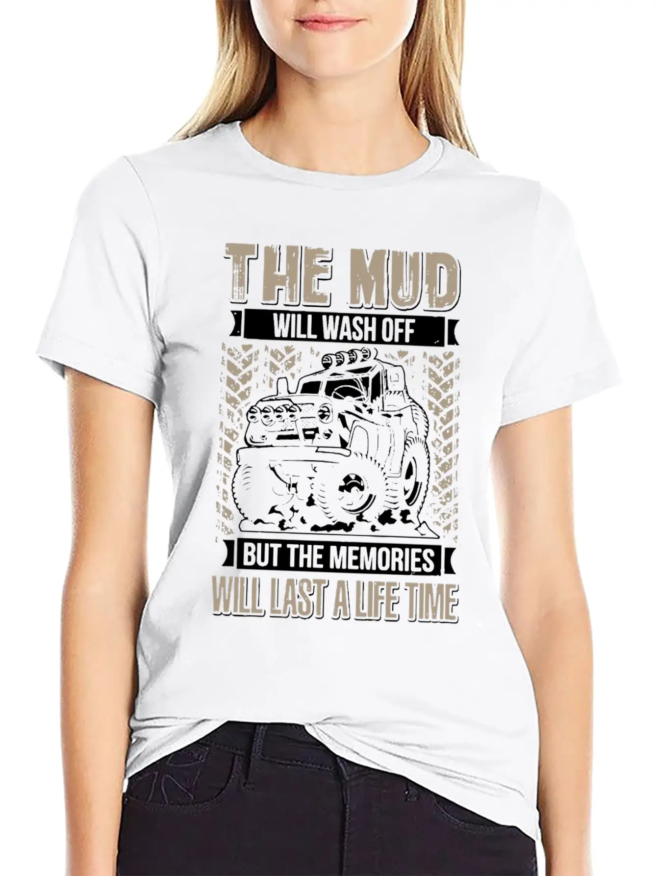 The Mud Will Wash Off Jeep Essential Unisex Summer Tee – Soft Cotton Casual Fit