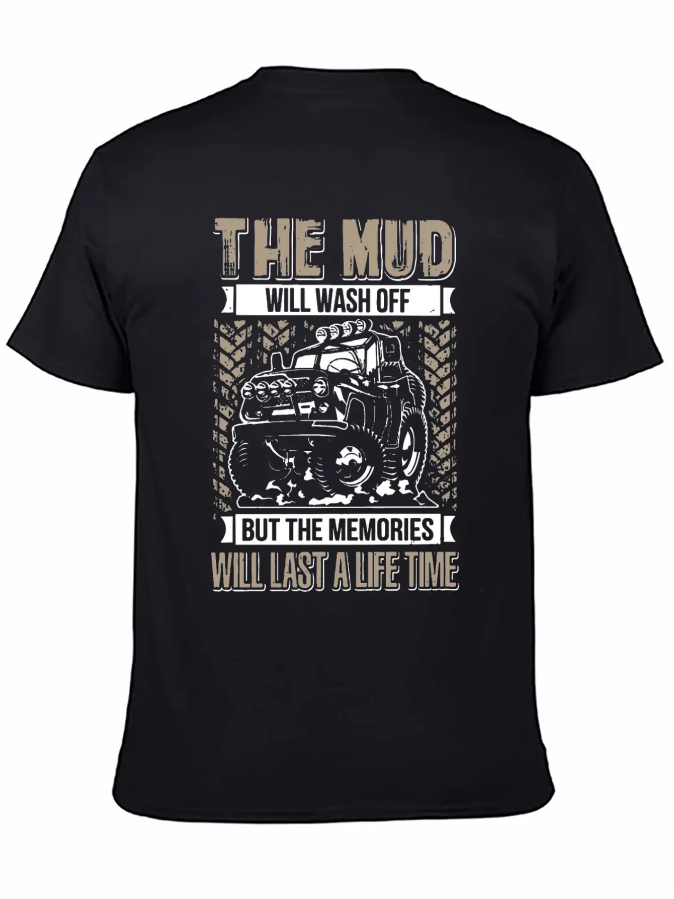 The Mud Will Wash Off Jeep Essential Unisex Summer Tee – Soft Cotton Casual Fit