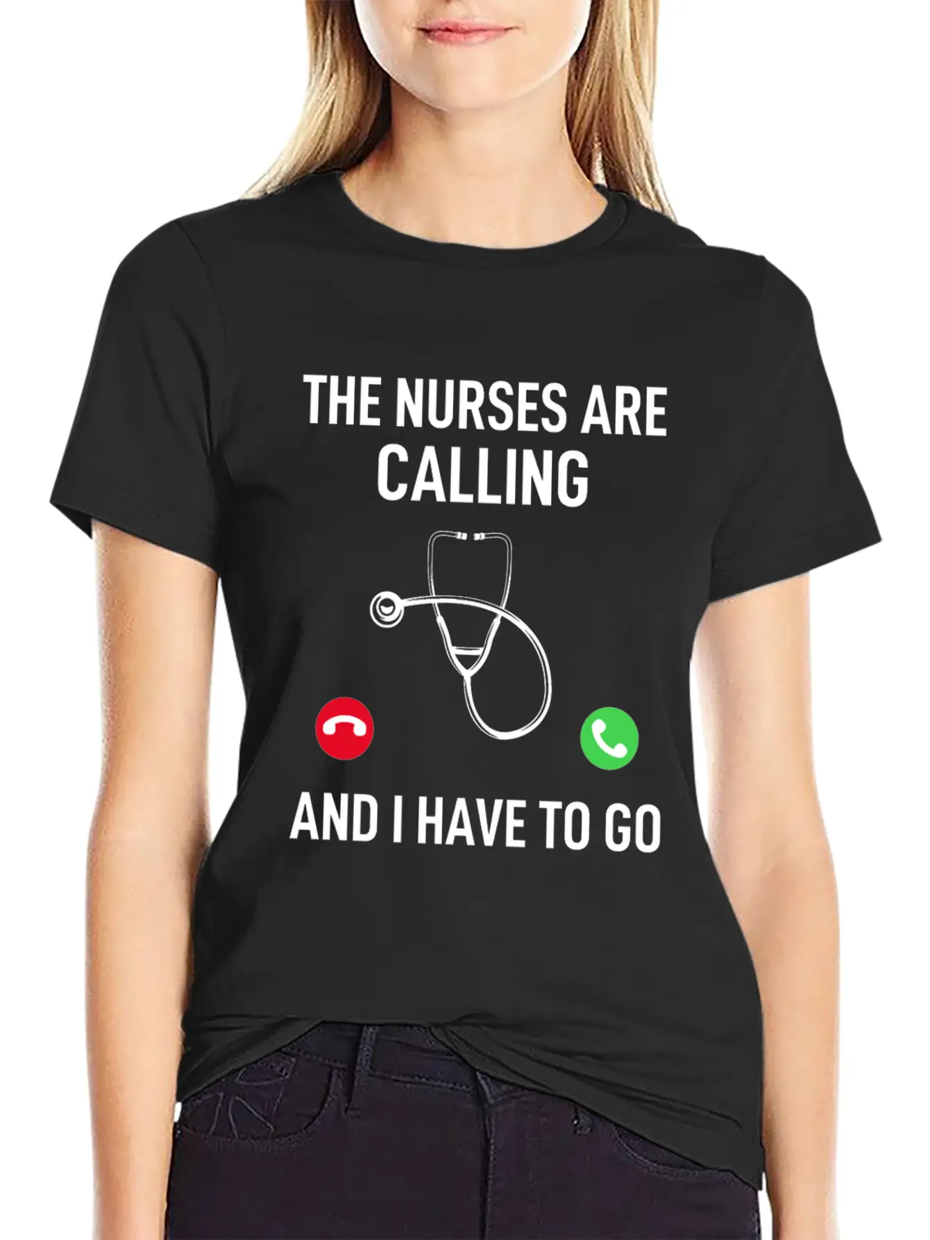 The Nurses Are Calling And I Have To Go - Doctor Q Essential Unisex Summer Tee – Soft Cotton Casual Fit