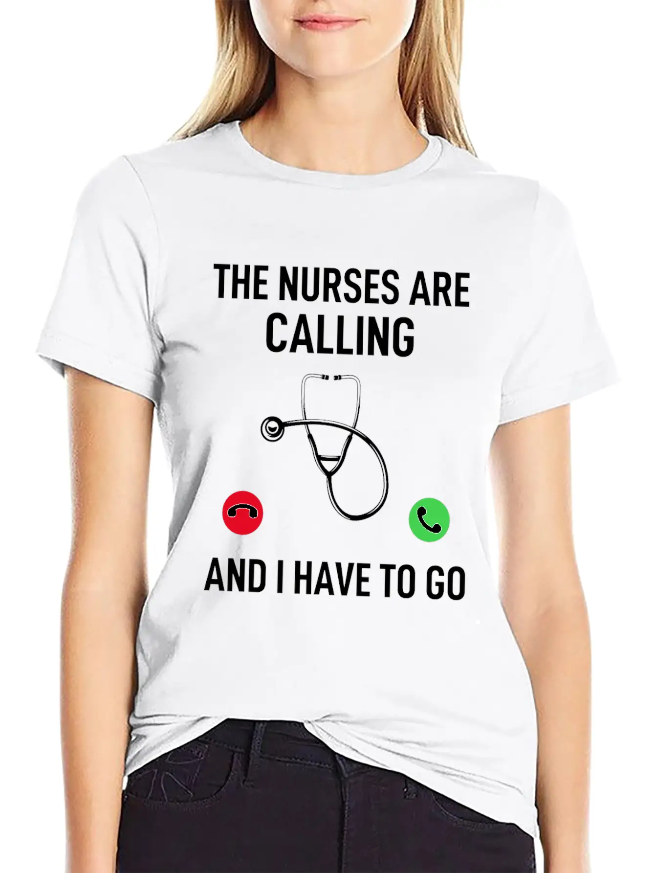 The Nurses Are Calling And I Have To Go - Doctor Q Essential Unisex Summer Tee – Soft Cotton Casual Fit