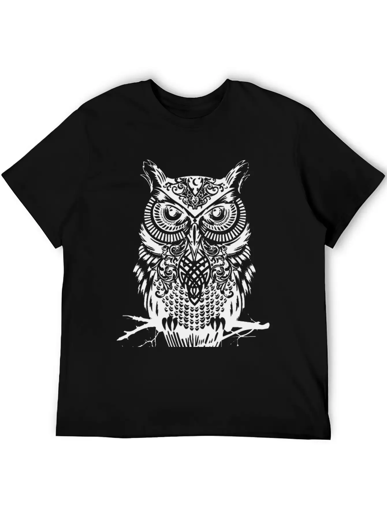 The Owl Comfortable Minimalist Graphic Tee – Summer Style Essential