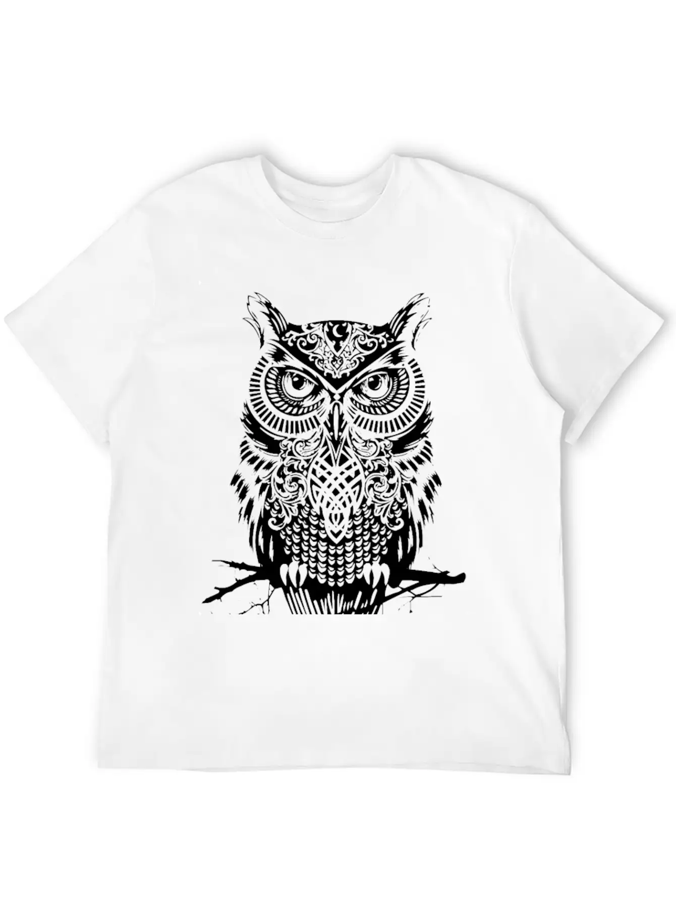 The Owl Comfortable Minimalist Graphic Tee – Summer Style Essential