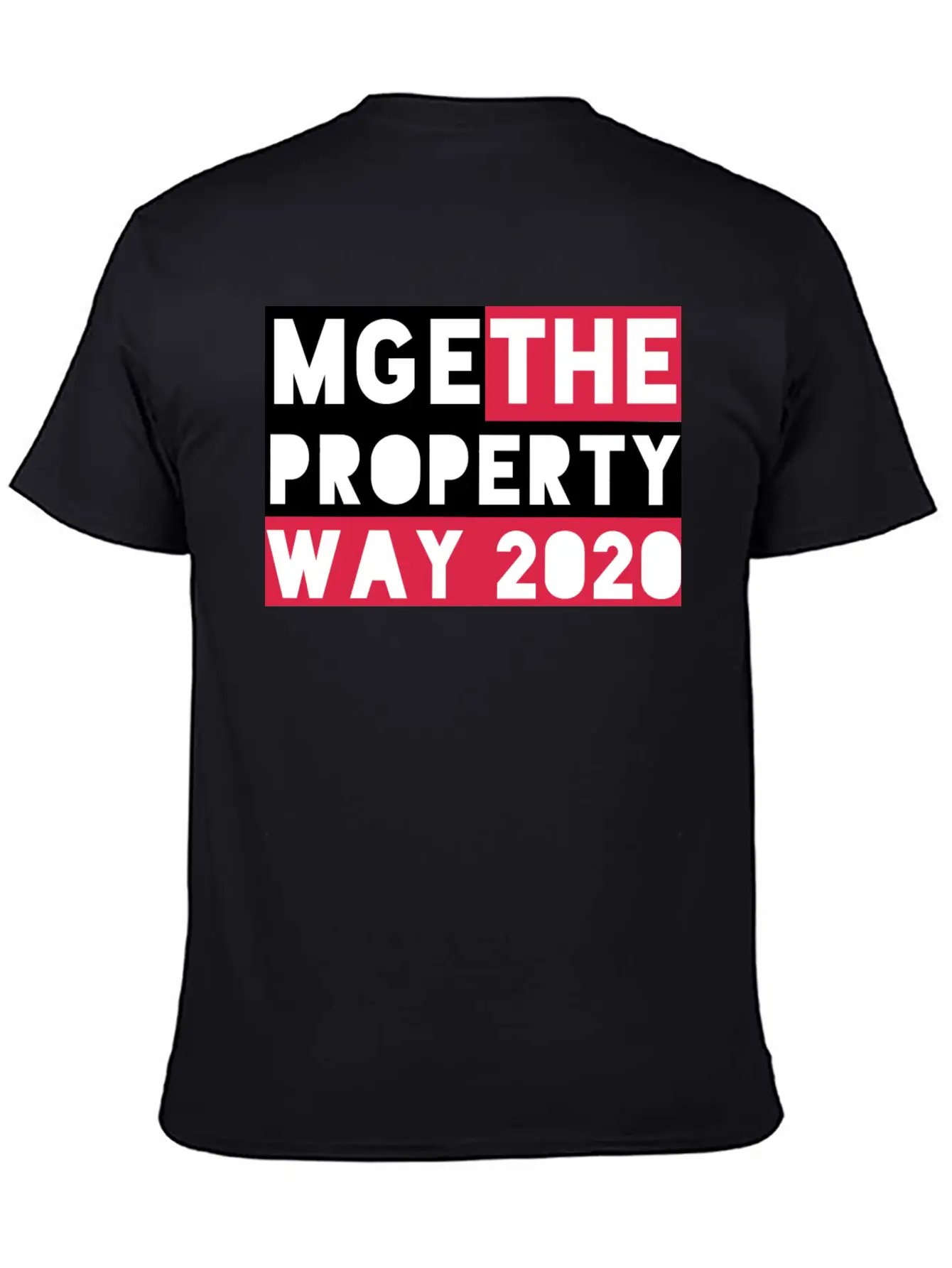 THE PROPERTY WAY Stylish Everyday T-Shirt – Unisex Basic Cotton Tee