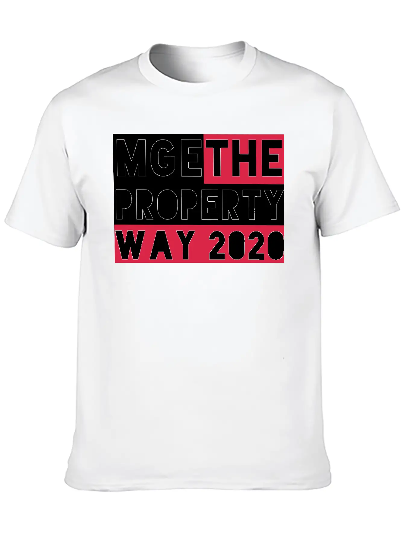 THE PROPERTY WAY Stylish Everyday T-Shirt – Unisex Basic Cotton Tee