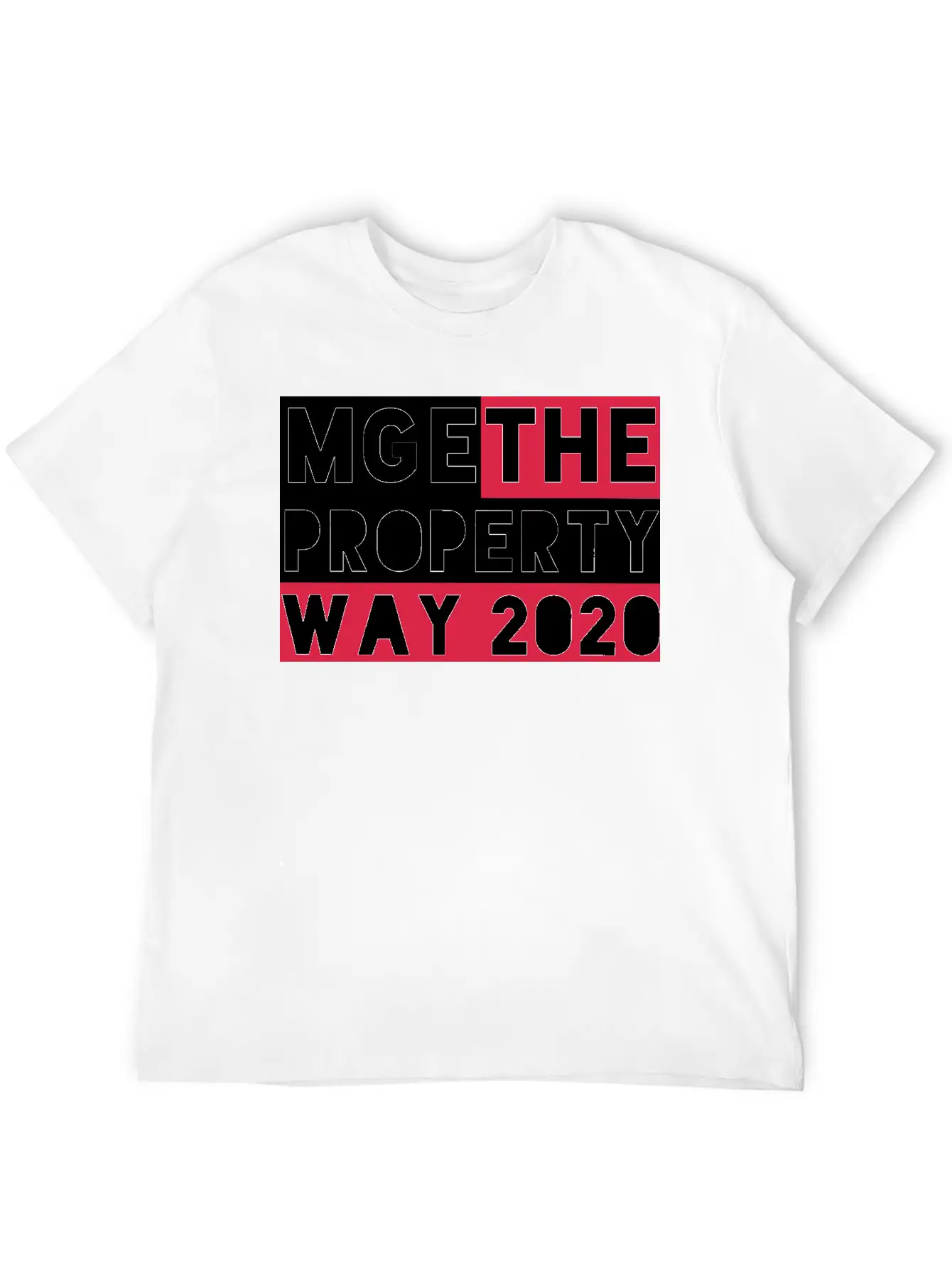 THE PROPERTY WAY Stylish Everyday T-Shirt – Unisex Basic Cotton Tee