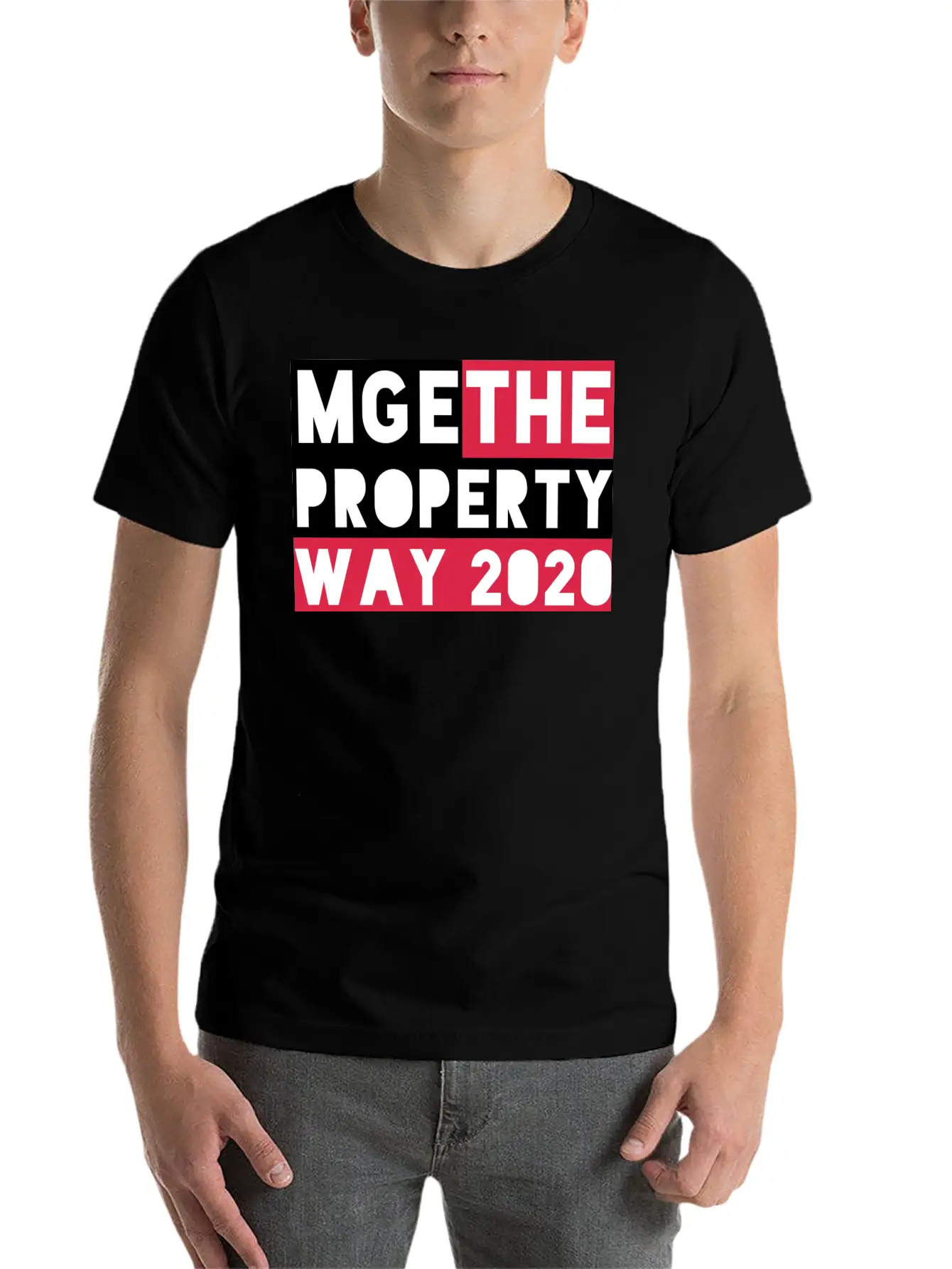 THE PROPERTY WAY Stylish Everyday T-Shirt – Unisex Basic Cotton Tee