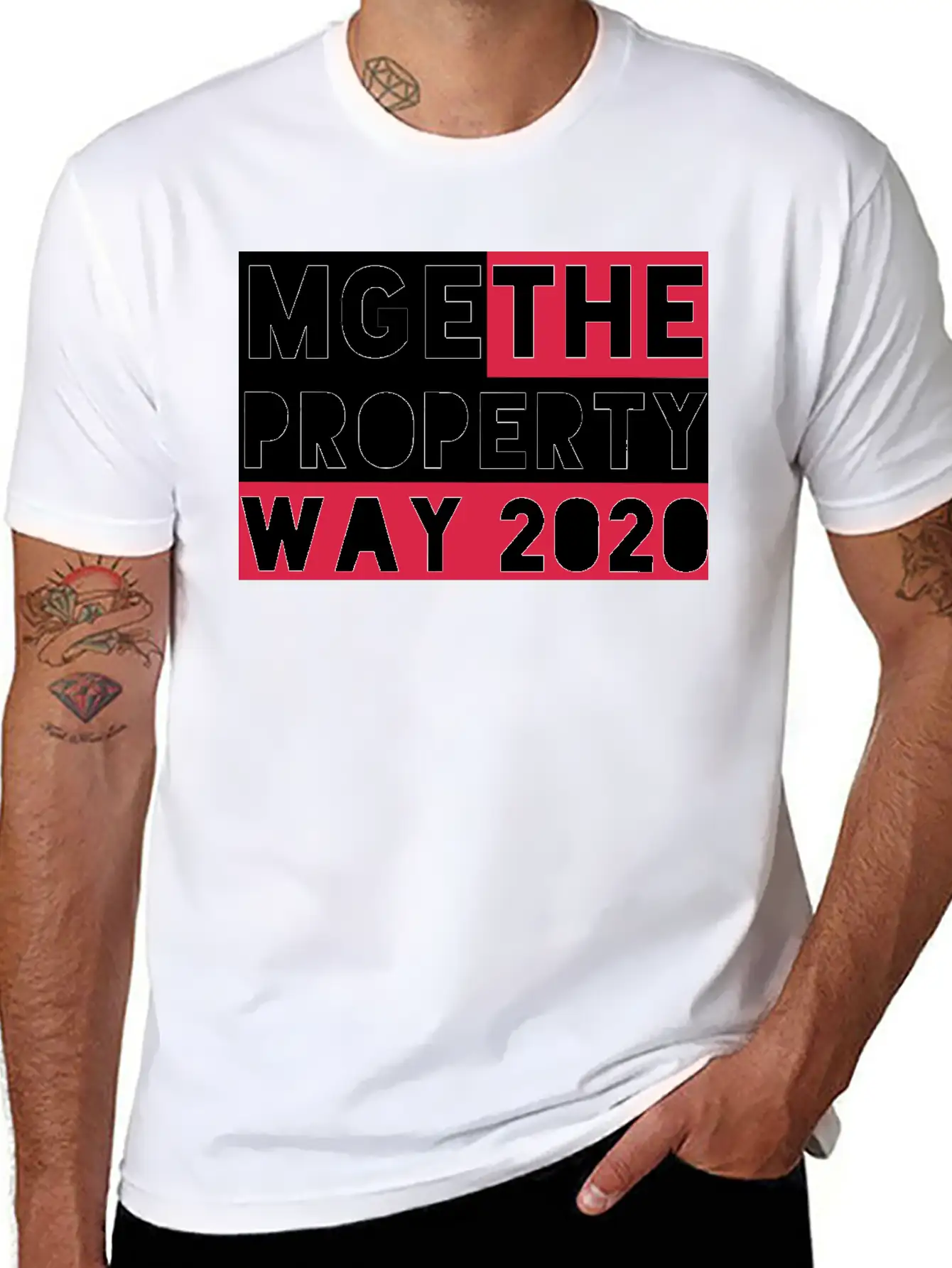 THE PROPERTY WAY Stylish Everyday T-Shirt – Unisex Basic Cotton Tee
