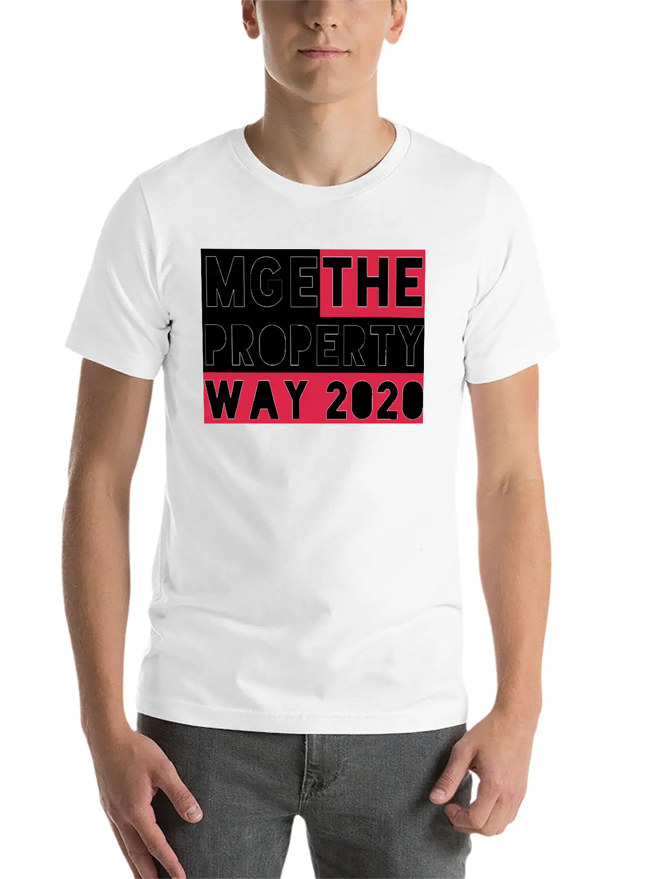 THE PROPERTY WAY Stylish Everyday T-Shirt – Unisex Basic Cotton Tee